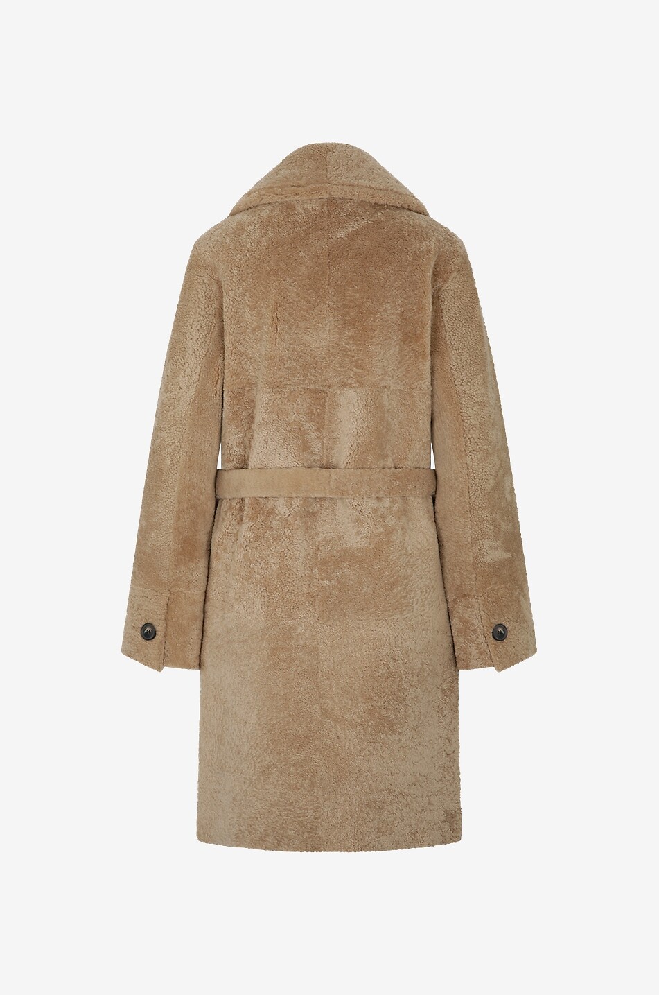 New Dakota sheepskin long coat