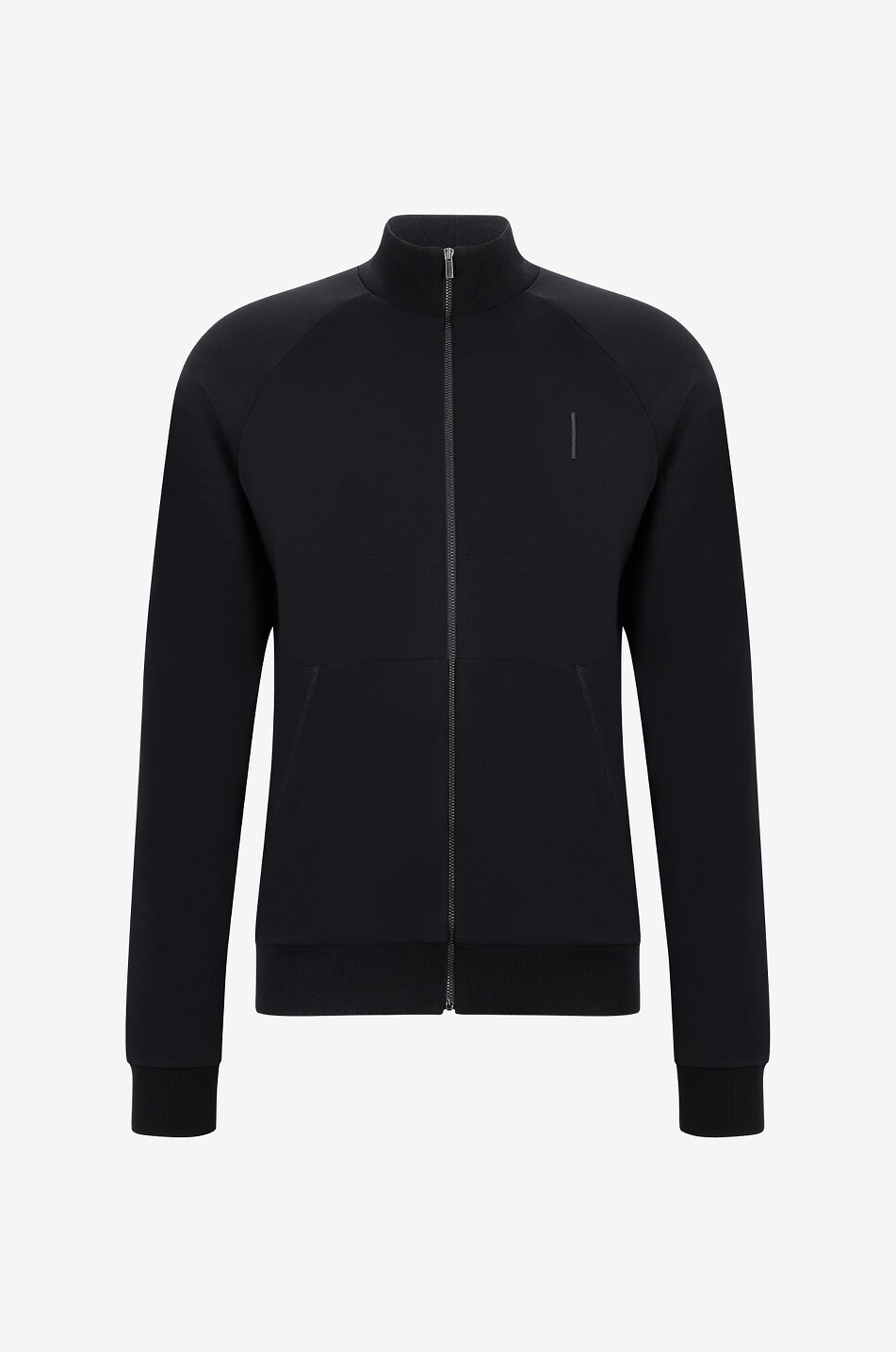 Languard full-zip jersey cardigan