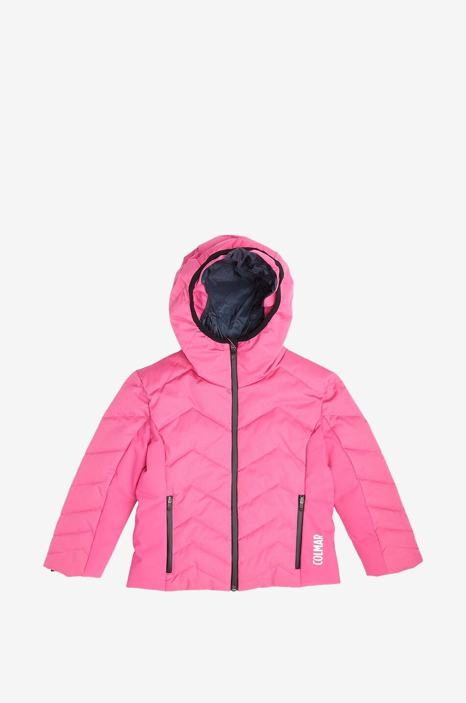 Girl's hooded ski jacket