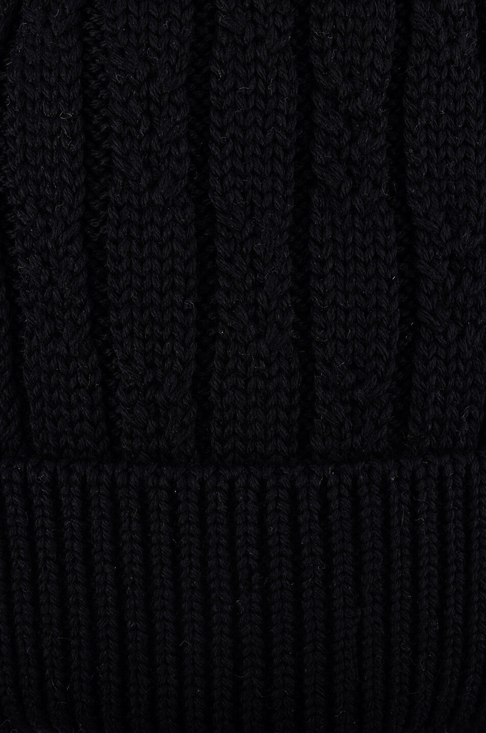 IL TRENINO Bonnet en laine vierge pour garçon Garçon NOIR 3