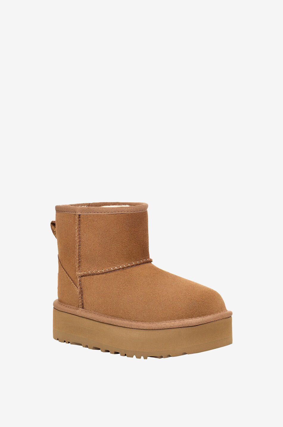 Bottines en daim pour fille Classic Mini Platform