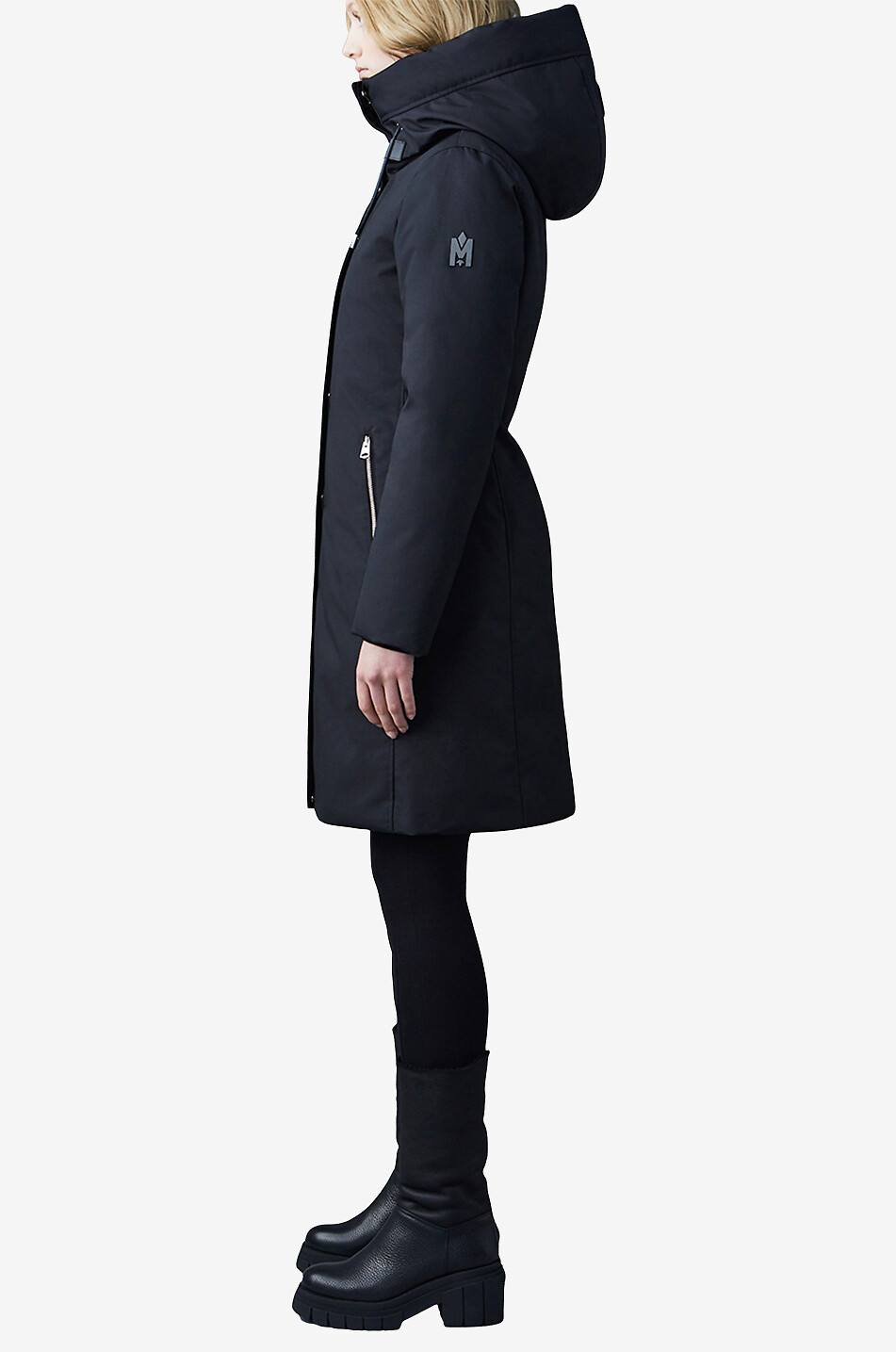 MACKAGE Shiloh 2 in 1 long down parka with removable waistcoat Women BLACK 5