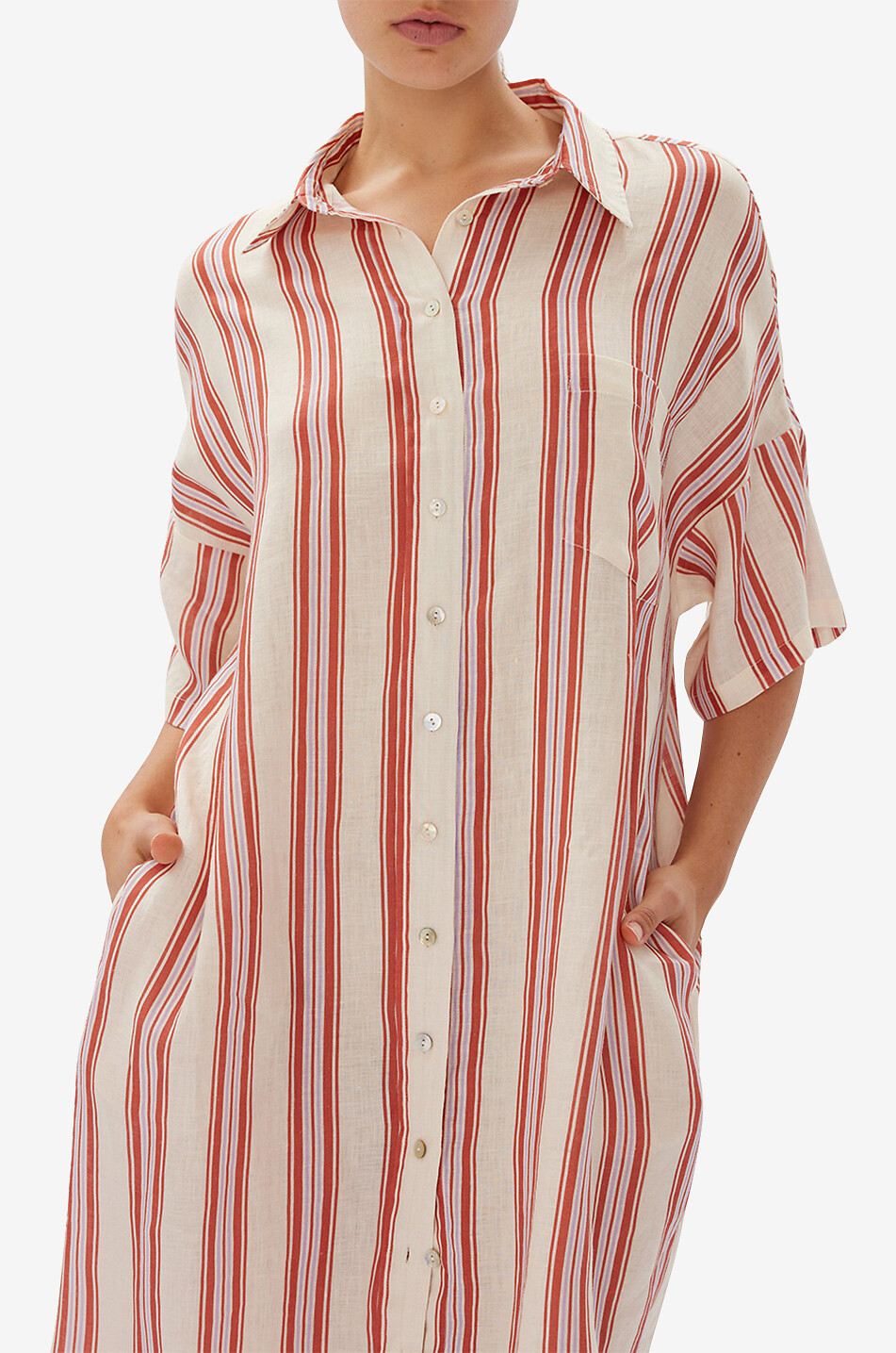 LMND Marala midi dress Women MULTI COLOURED 4