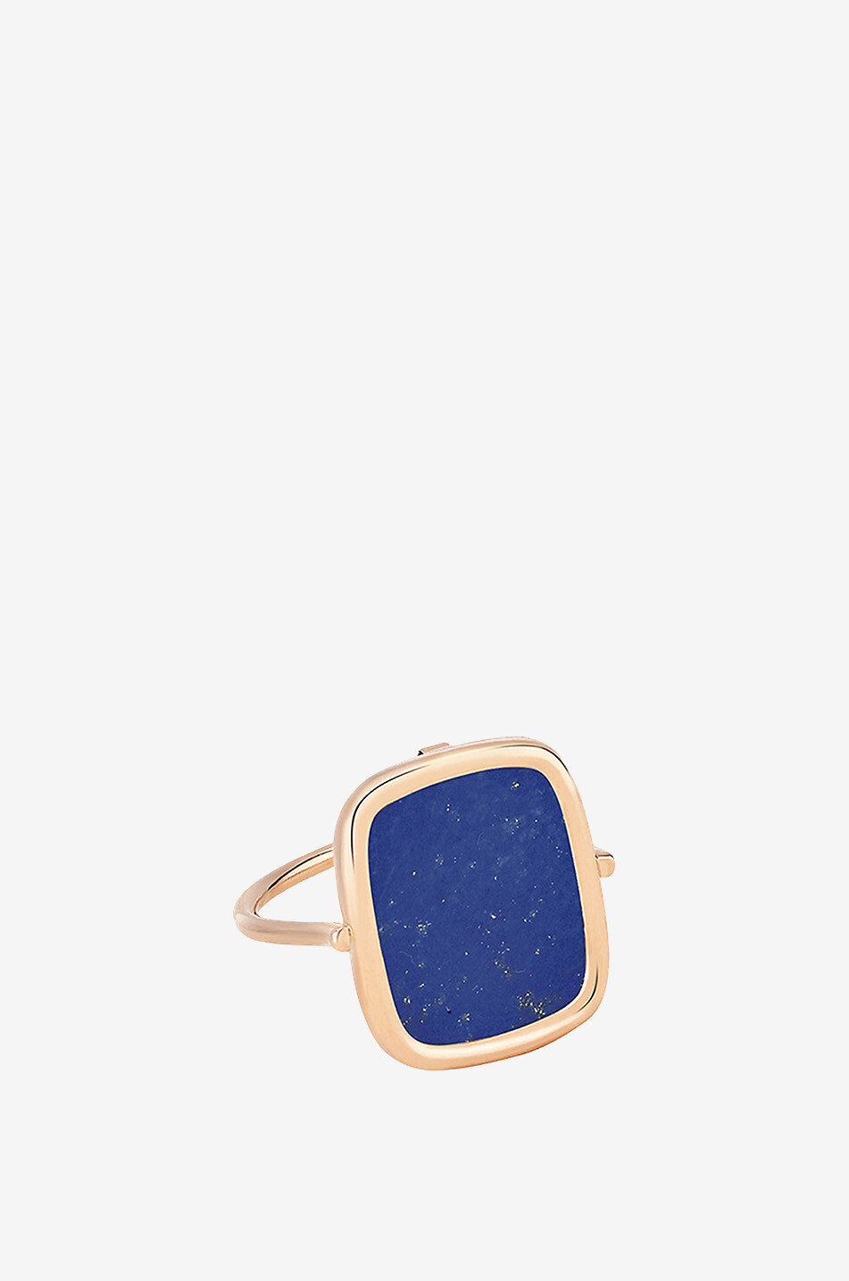 GINETTE NY Bague en or rose et lapis-lazuli Antique Femme BLEU 1