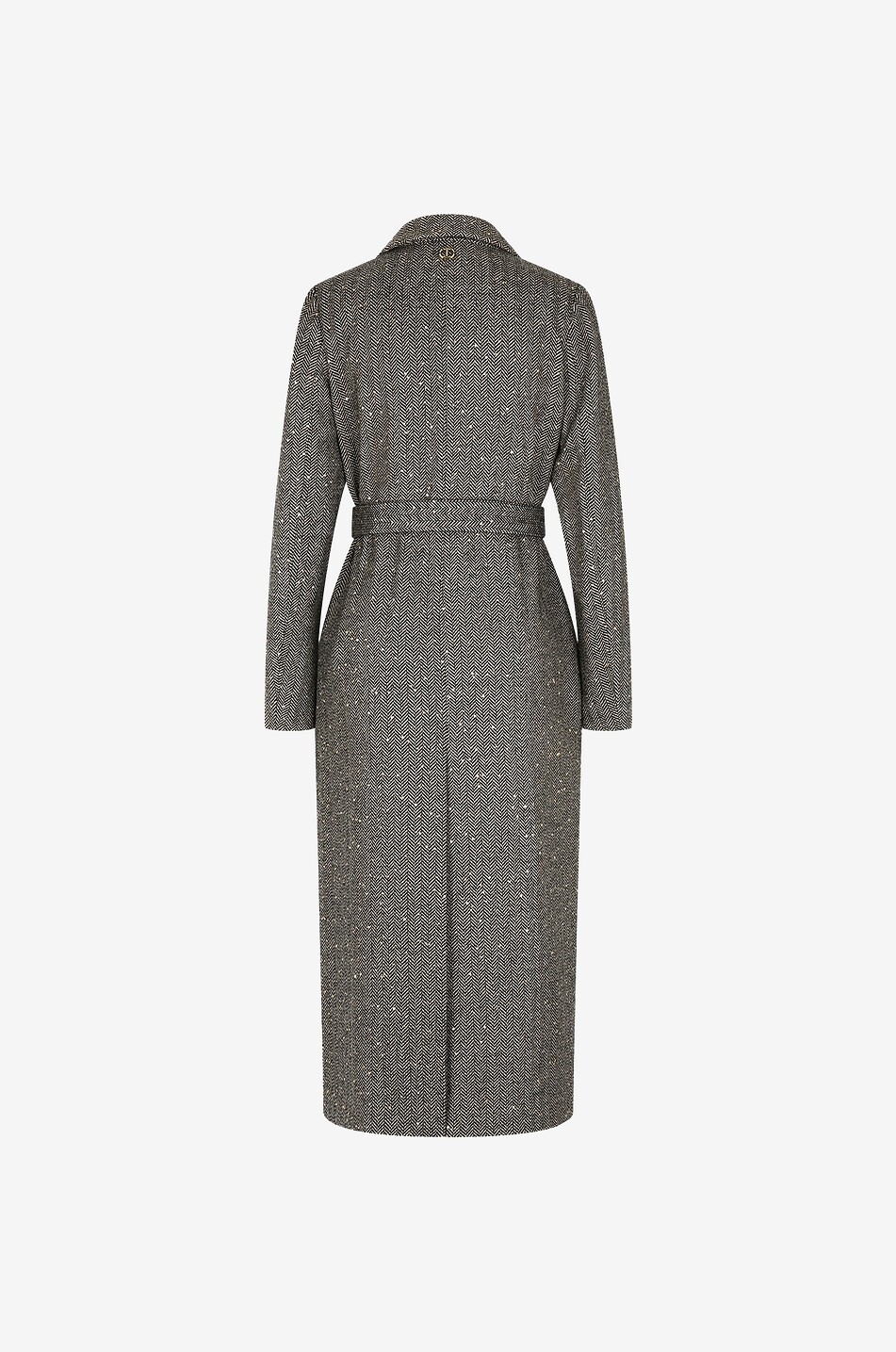 TWINSET Langer Mantel Damen BRAUN 2