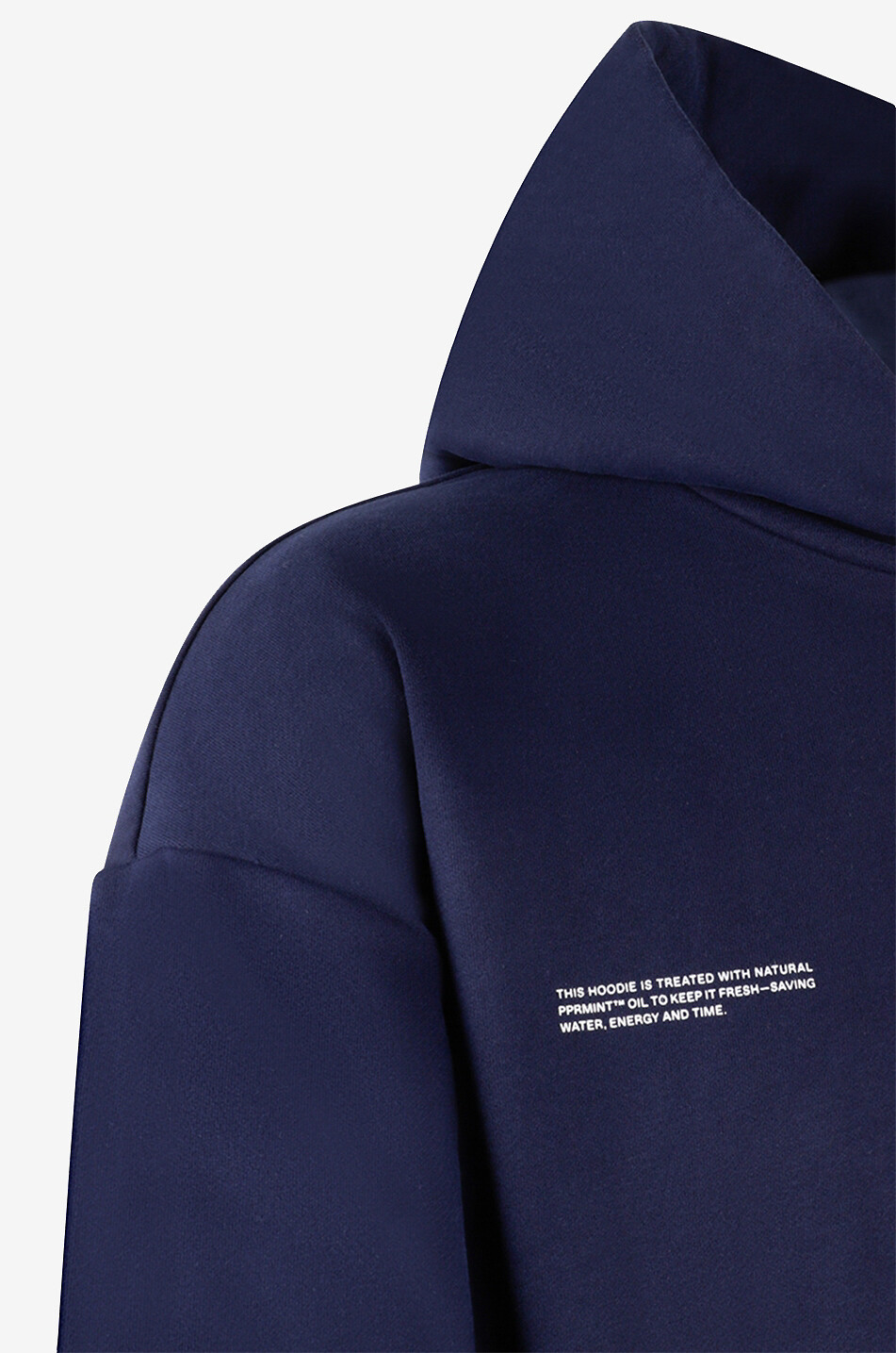 PANGAIA Bio-Baumwoll-Kapuzensweatshirt 365 Midweight Hoodie Herren DUNKELBLAU 3