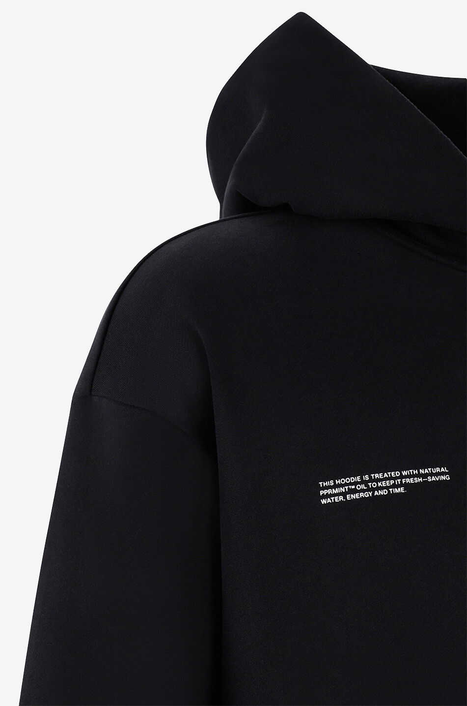 PANGAIA Sweat-shirt à capuche en coton bio 365 Midweight Hoodie Homme NOIR 3