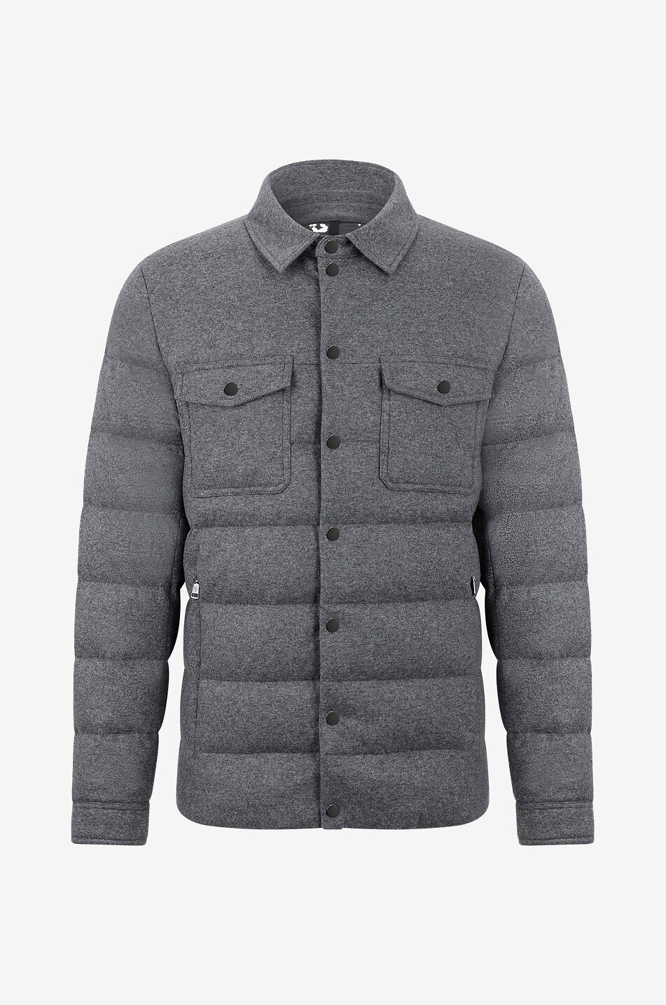 Todorka cashmere-blend short down jacket