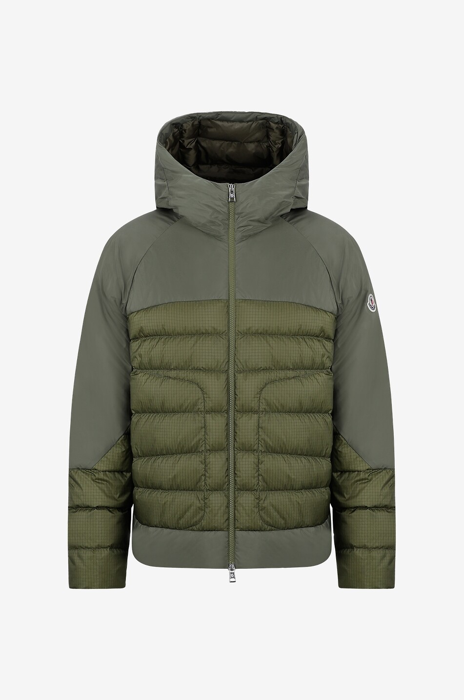 MONCLER Kurze Daunenjacke Gloas Herren GRÜN 1