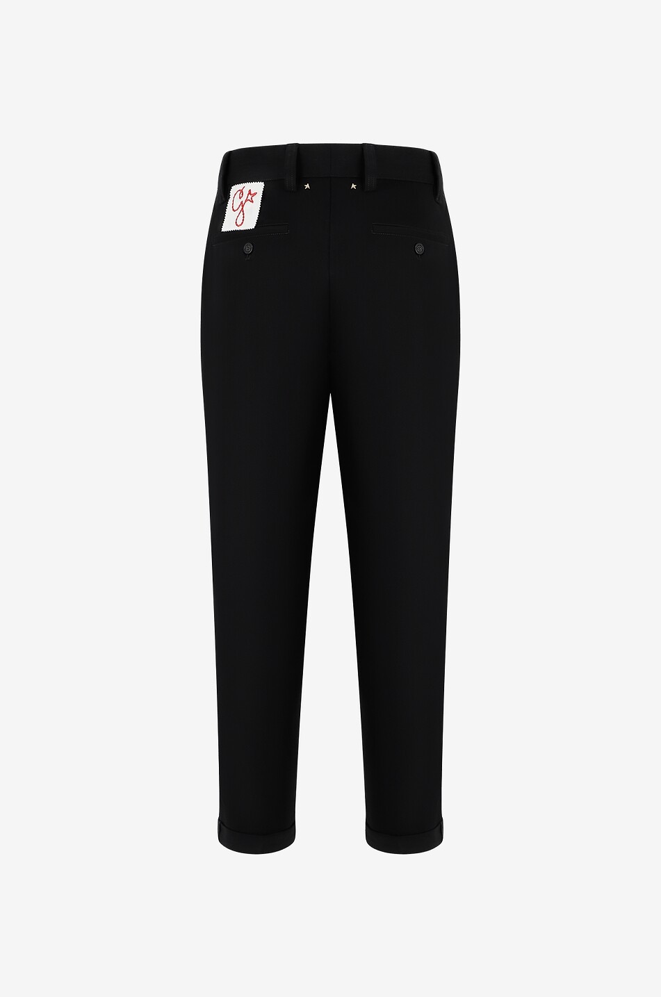 GOLDEN GOOSE Pantalon chino en coton Skate Efrem Homme NOIR 2