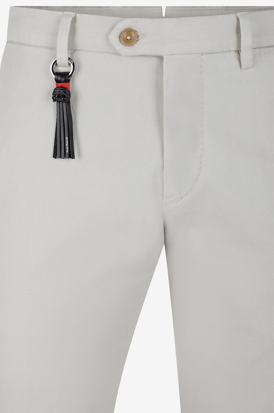 MARCO PESCAROLO Nisida slim fit cotton trousers Men Light beige 3