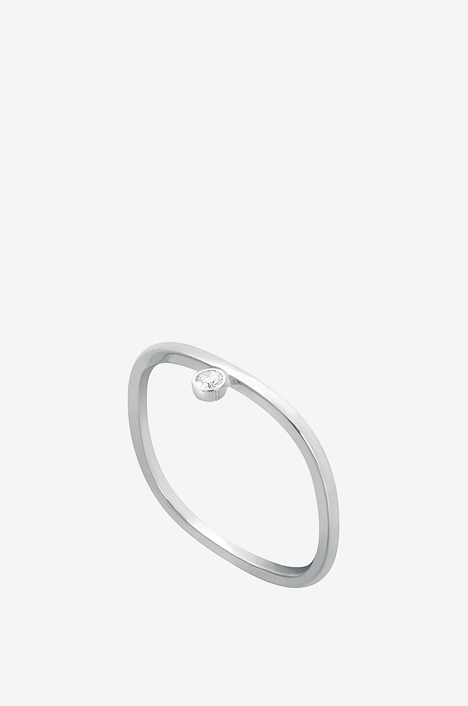 VANRYCKE Charlie white gold and diamond ring Women WHITE 3