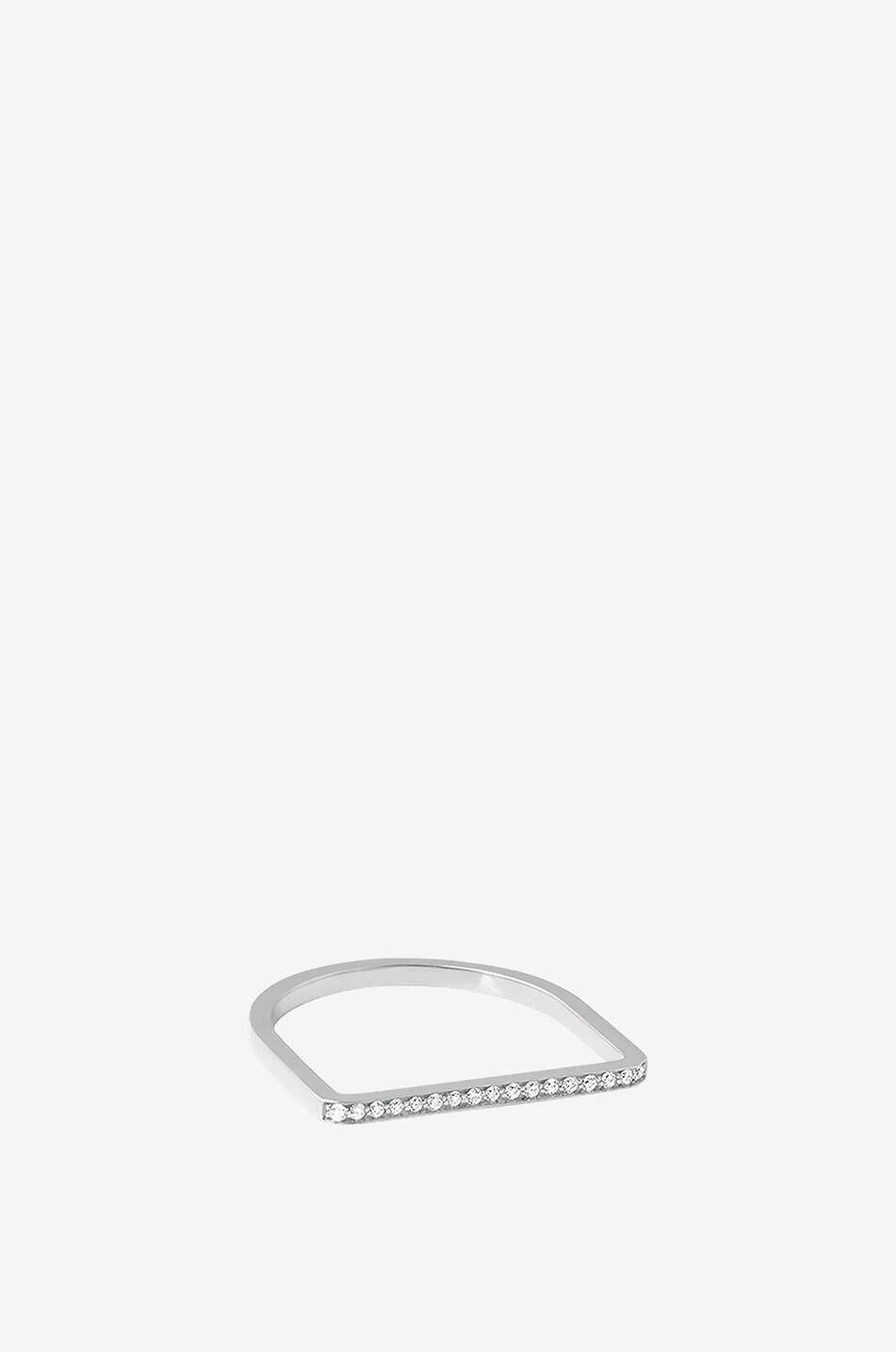 VANRYCKE Bague en or blanc et diamants Medellin Femme GRIS 1
