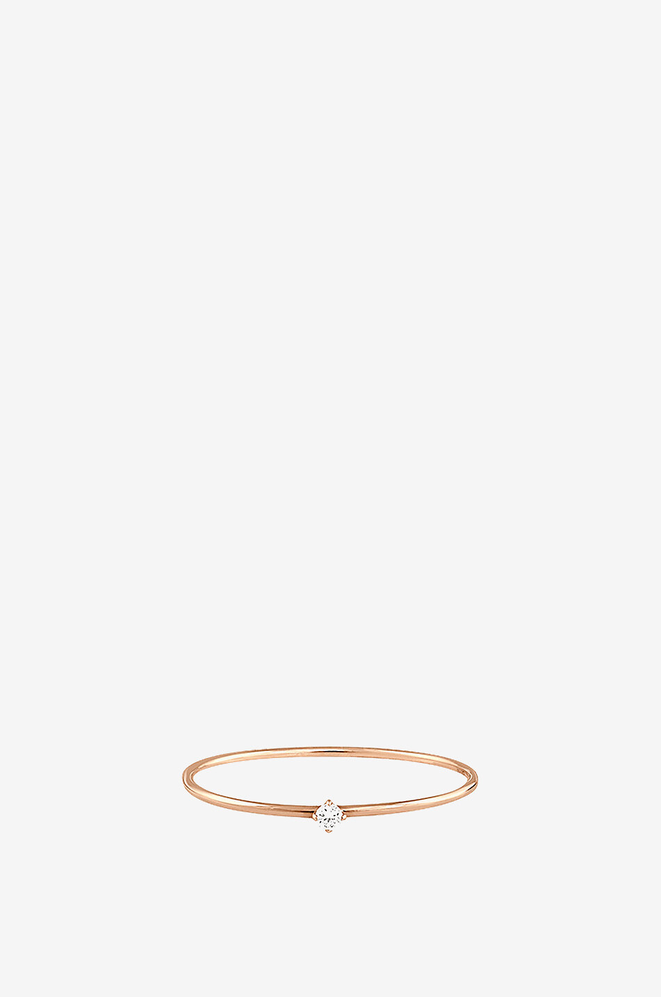 Ring aus Roségold und Diamant Stardust