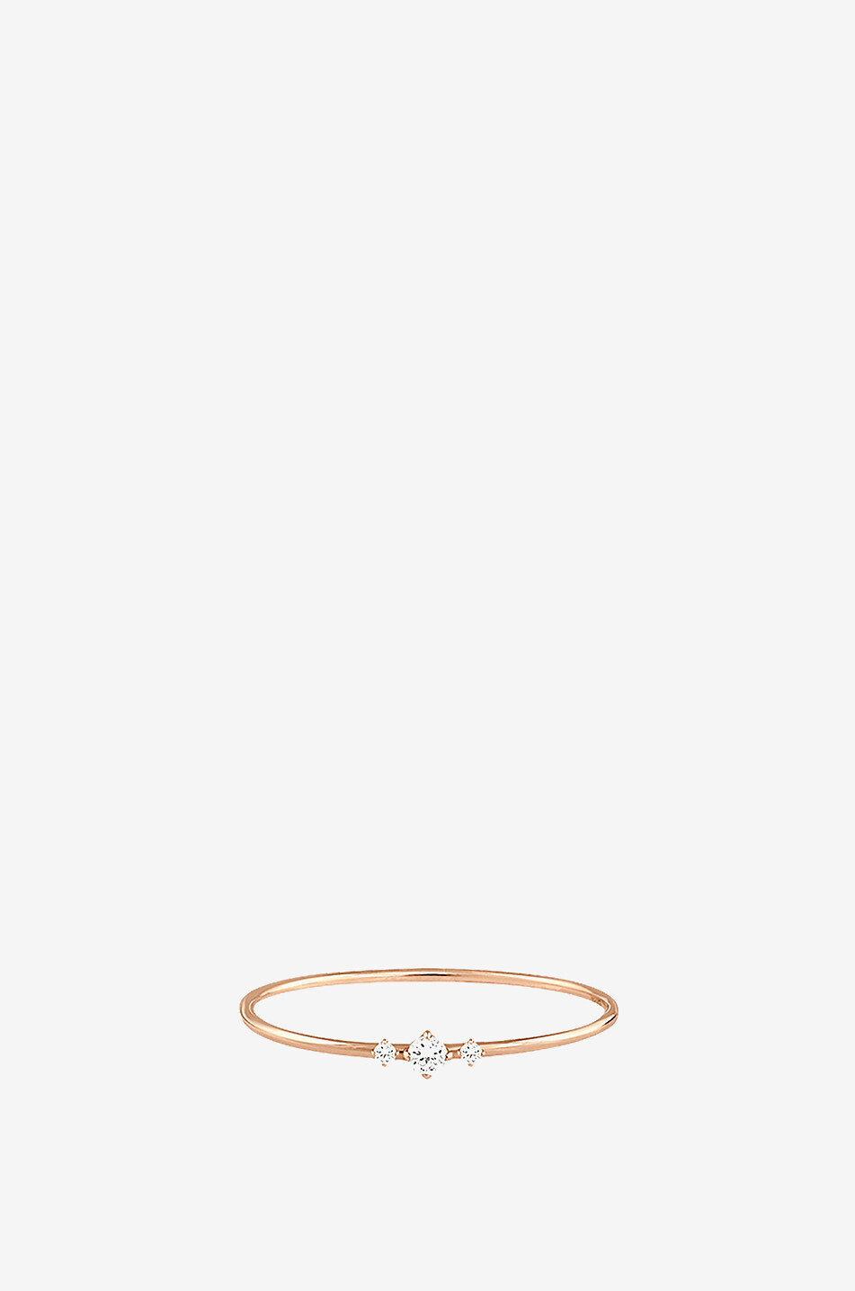 Ring aus Roségold und Diamanten Stardust 3