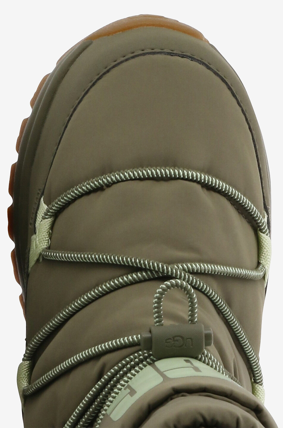 UGG W Yose Puffer Mid snow shoes Women KHAKI 5