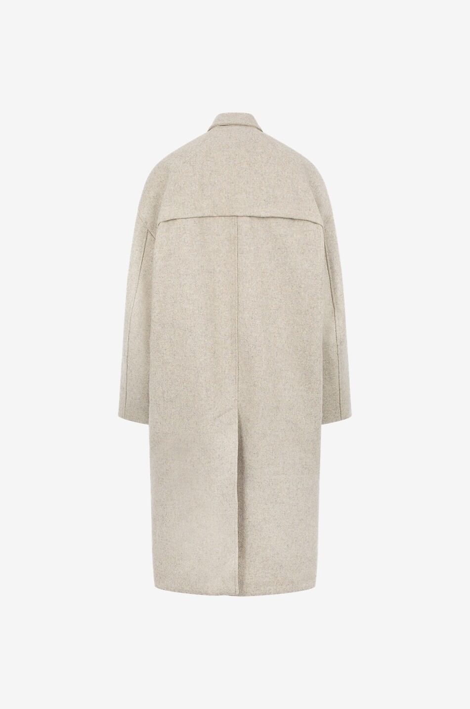 Oversize-Mantel aus Biowolle Fabiola