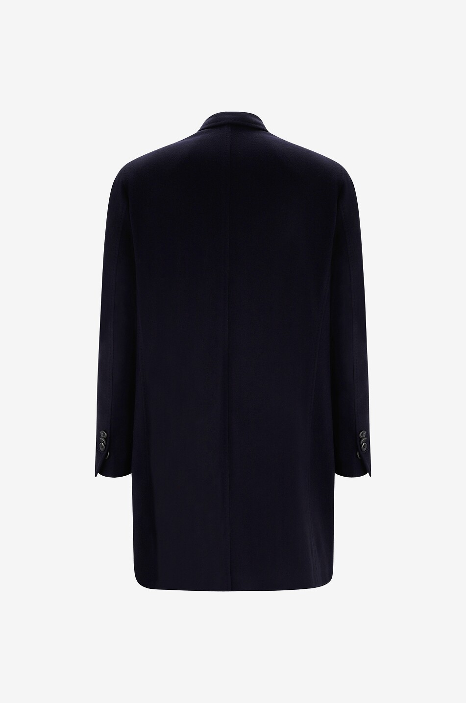 GIAMPAOLO Langer Mantel aus Schurwolle und Kaschmir Herren DUNKELBLAU 2