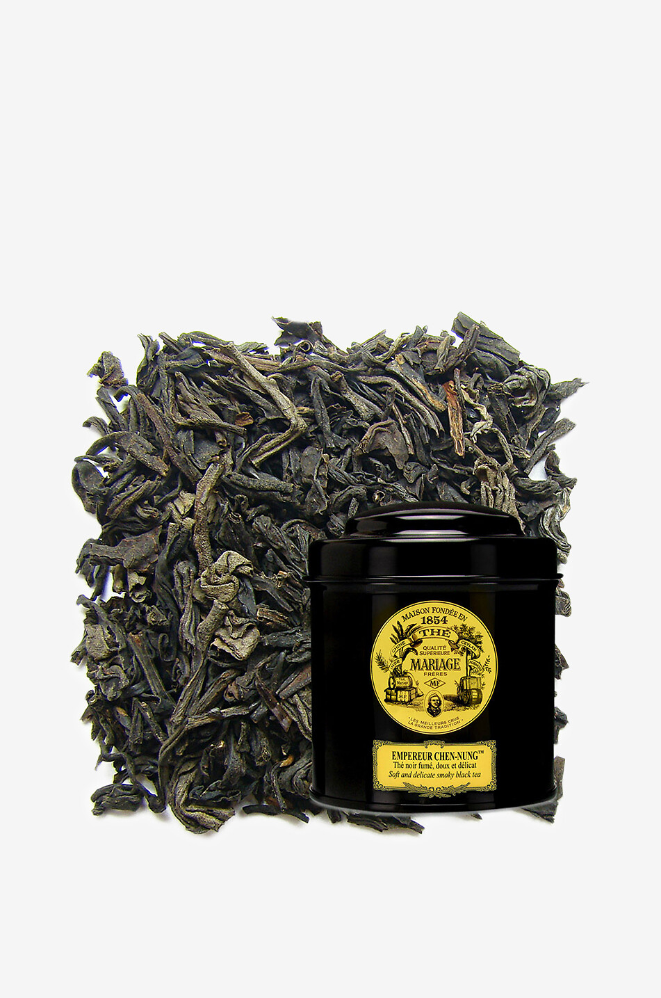 Thé noir fumé en vrac Empereur Chen-Nung - 100 g