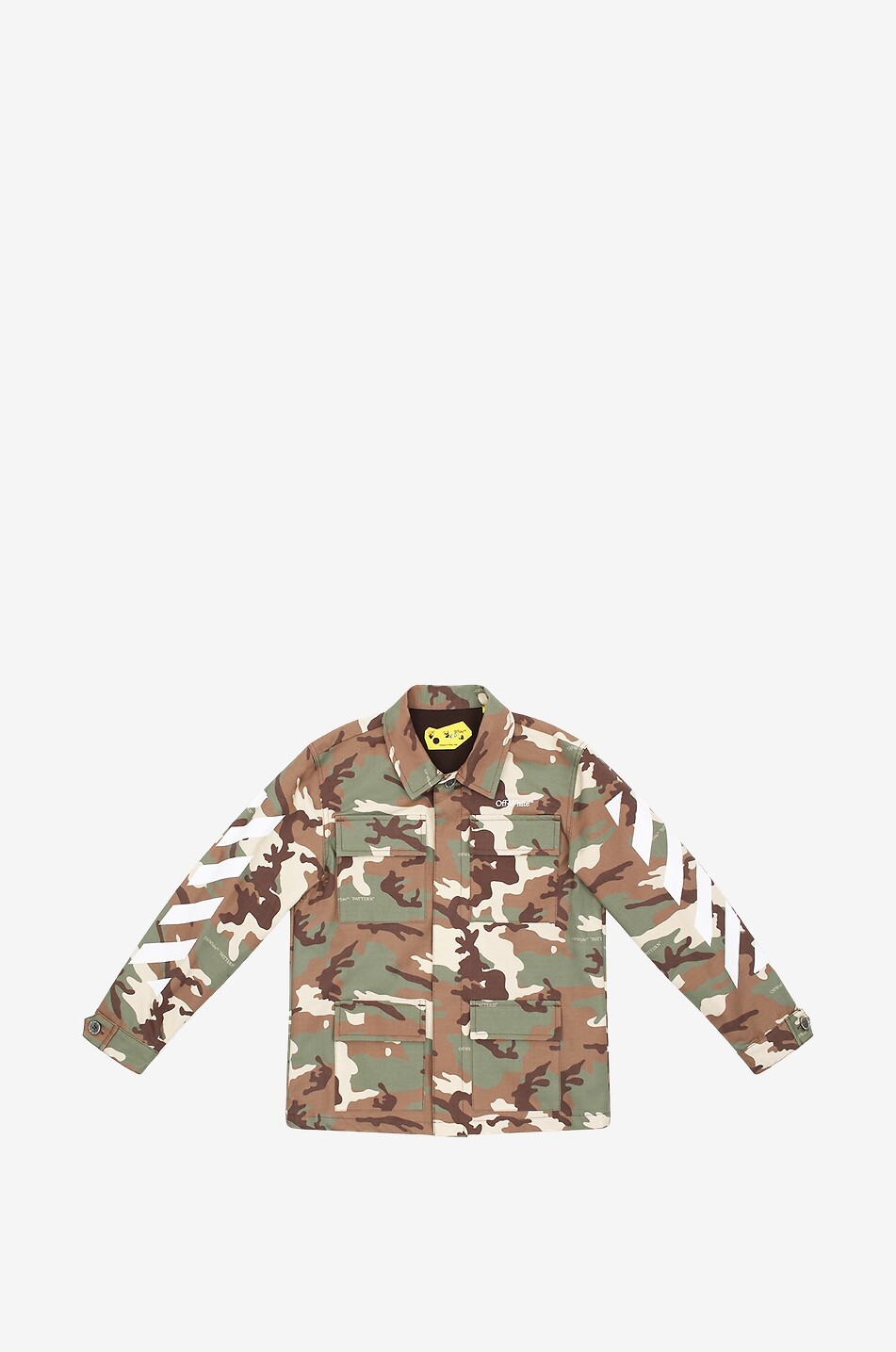 Off white jacket military best sale