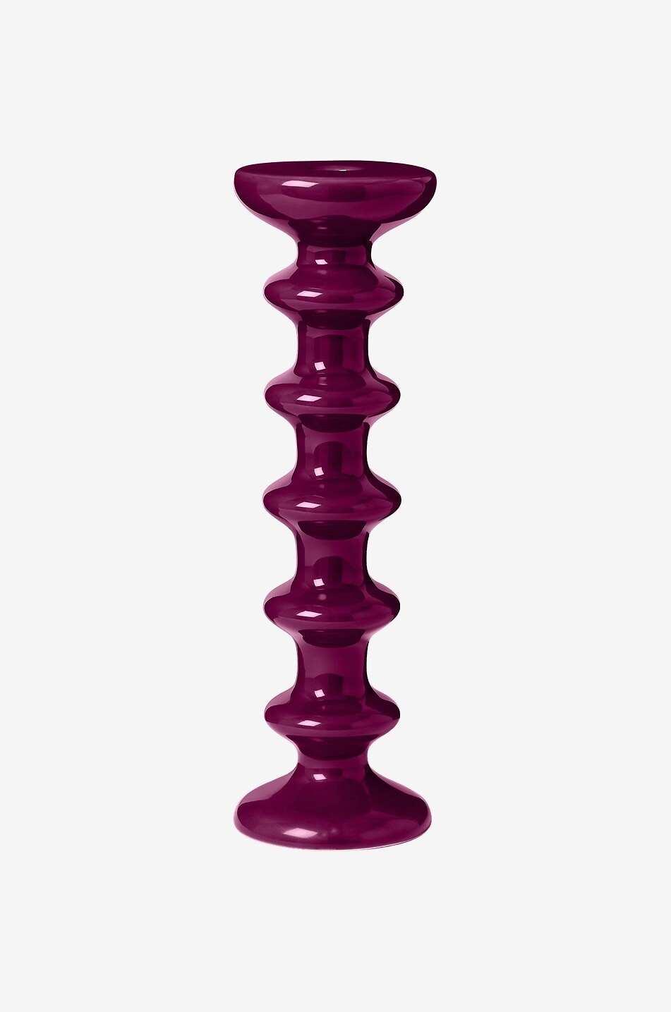 MAISON SARAH LAVOINE Bougeoir en céramique Slave - H30 Maison VIOLET 1