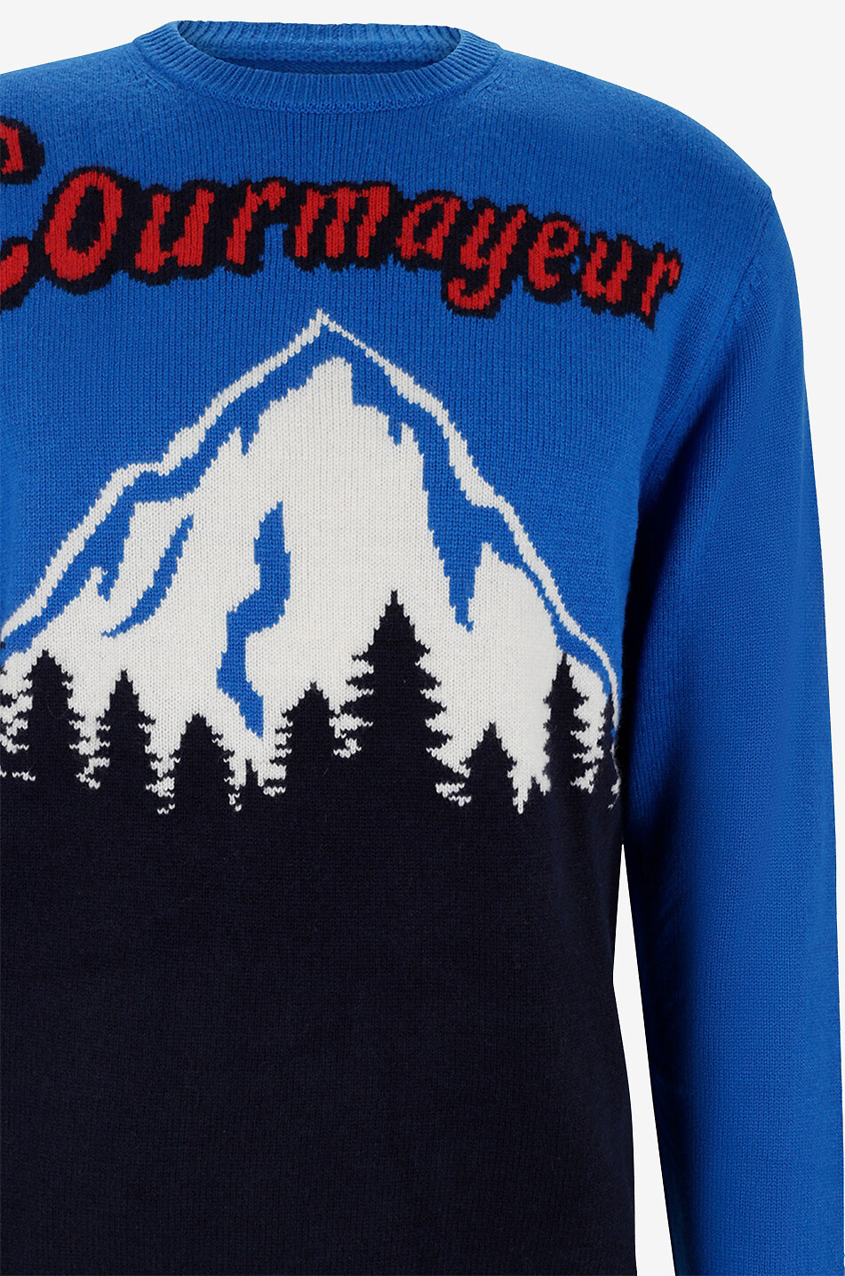 Heron Courmayeur jacquard knit round-neck jumper