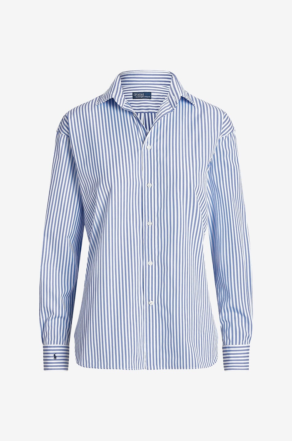 Ralph lauren striped shirt womens best sale