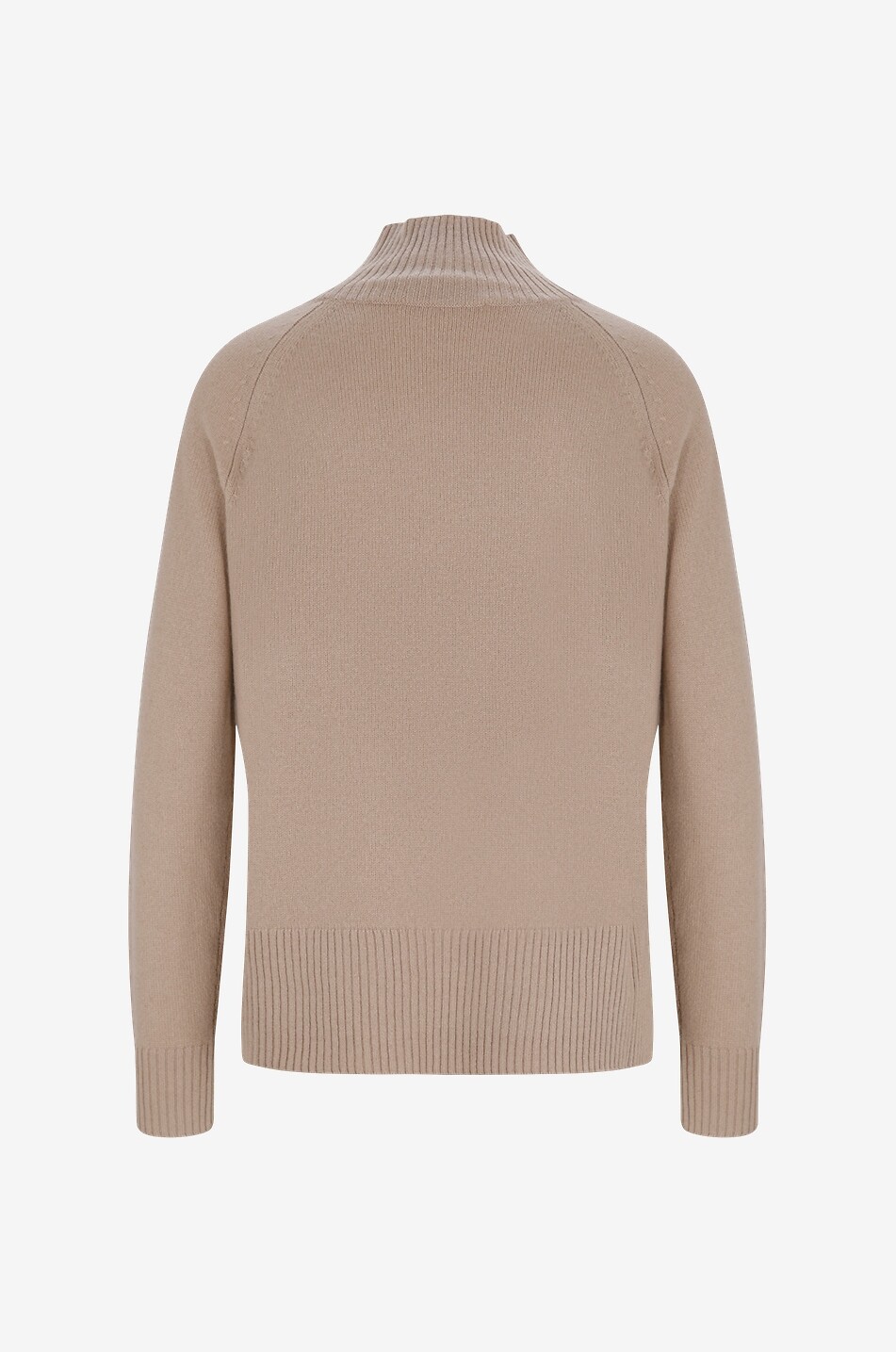 WEEKEND MAX MARA Pull fin à col entonnoir en cachemire Safari Femme BEIGE 2