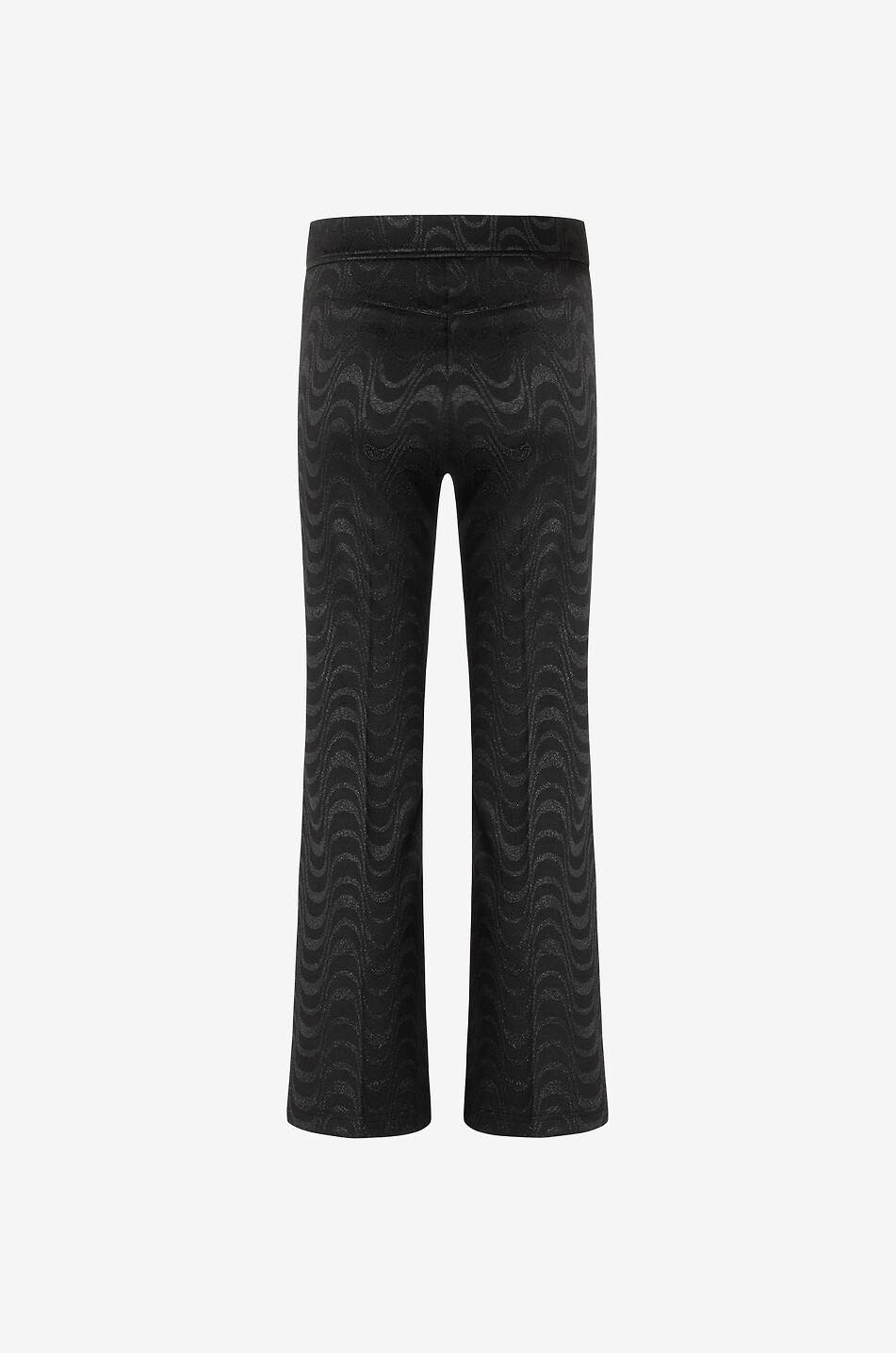 Ausgestellte Hose mit glitzerndem Wellenmotiv Faith Pocket