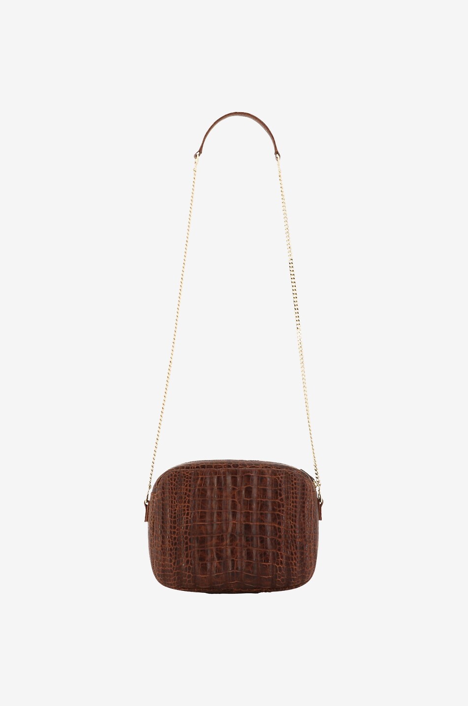 BALZAC PARIS Camera-Tasche aus geprägtem Leder César Damen DUNKELBRAUN 3