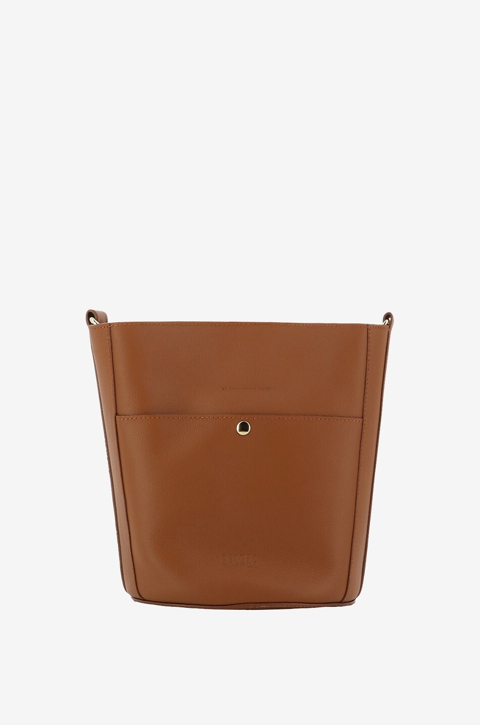 BALZAC PARIS Bucket-Tasche aus genarbtem Leder Sofia Damen HELLBRAUN 1