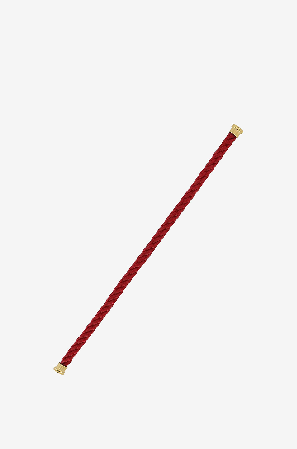 FRED PARIS Câble bracelet en acier Force 10 Large Femme ROUGE 1