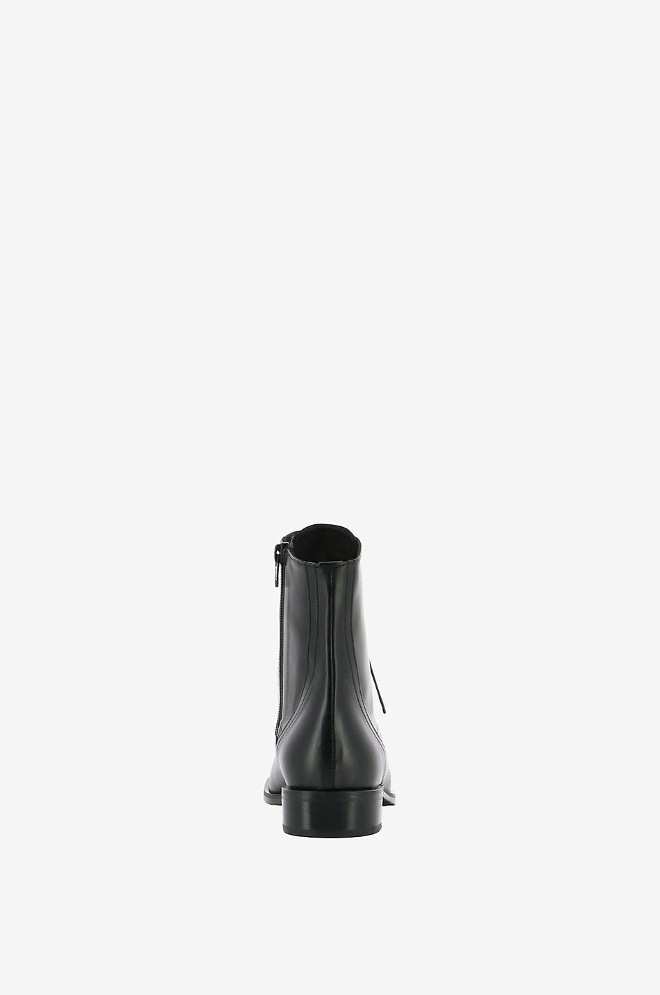 BONGENIE Schnürstiefeletten aus Glattleder Damen SCHWARZ 4