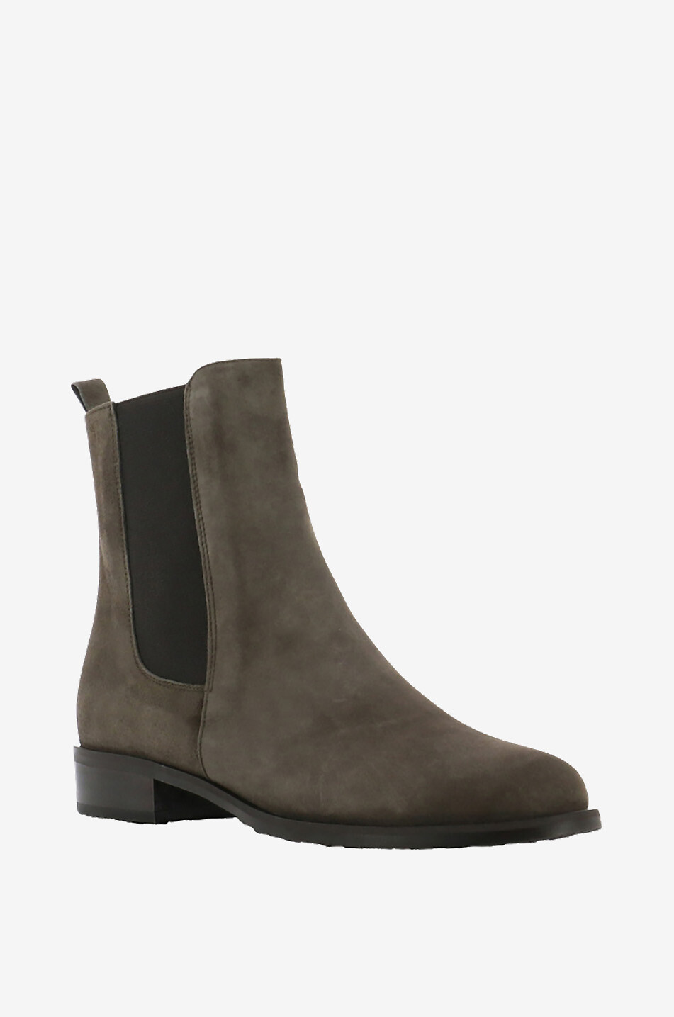 Flache Stiefeletten aus Wildleder