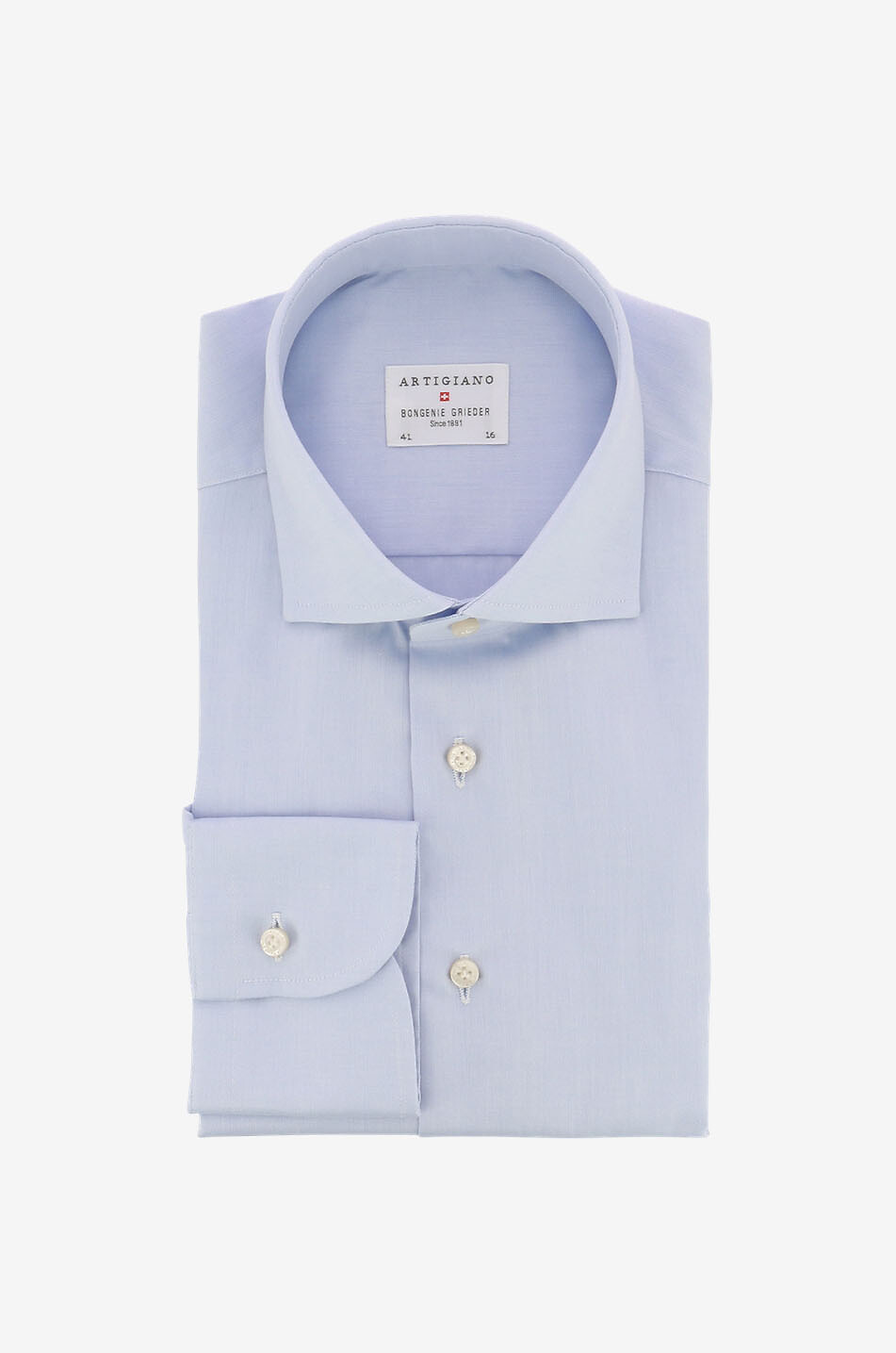 ARTIGIANO Rodi Giza 87 long-sleeved shirt Men LIGHT BLUE 1