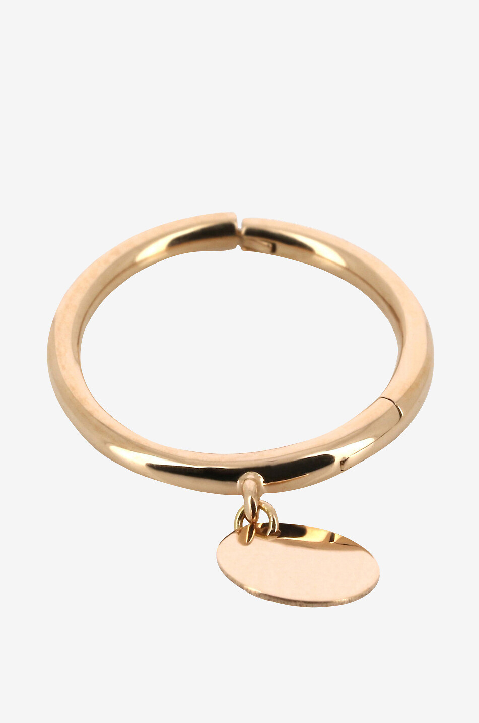 VANRYCKE Marrakesh M pink gold single hoop earring Women PINK 1