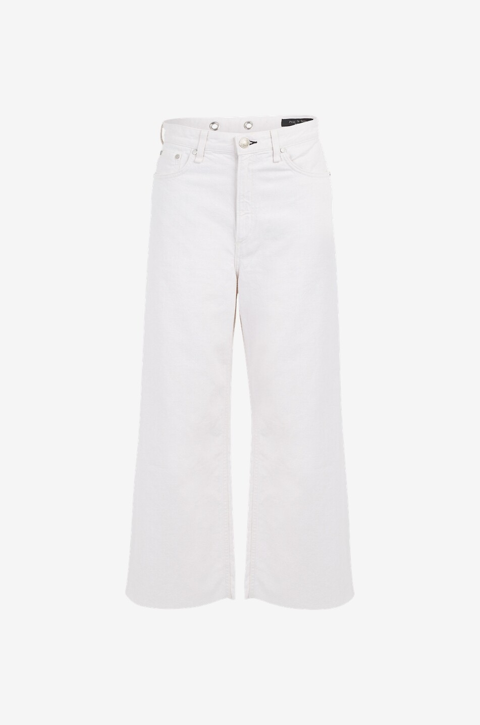 RAG&BONE JEANS Weite hoch sitzende Jeans Ruth Damen CREMEFARBEN 1