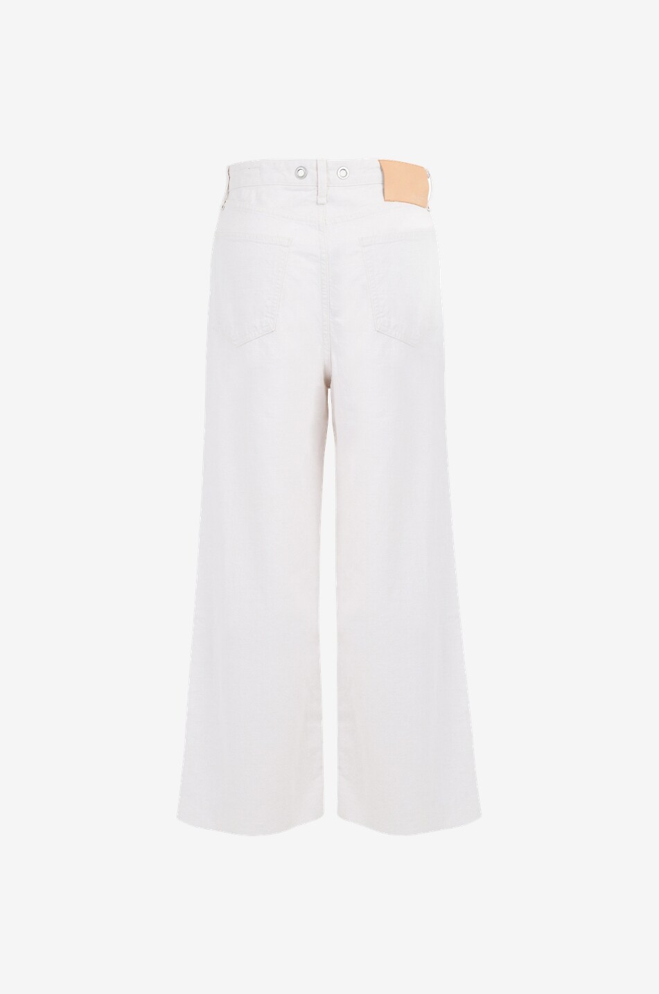 RAG&BONE JEANS Weite hoch sitzende Jeans Ruth Damen CREMEFARBEN 2