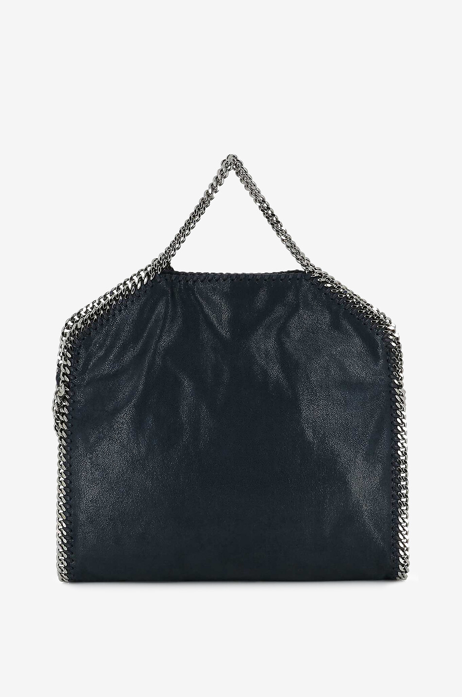 STELLA McCARTNEY Falabella Shaggy Deer faux suede tote bag Women DARK BLUE 4