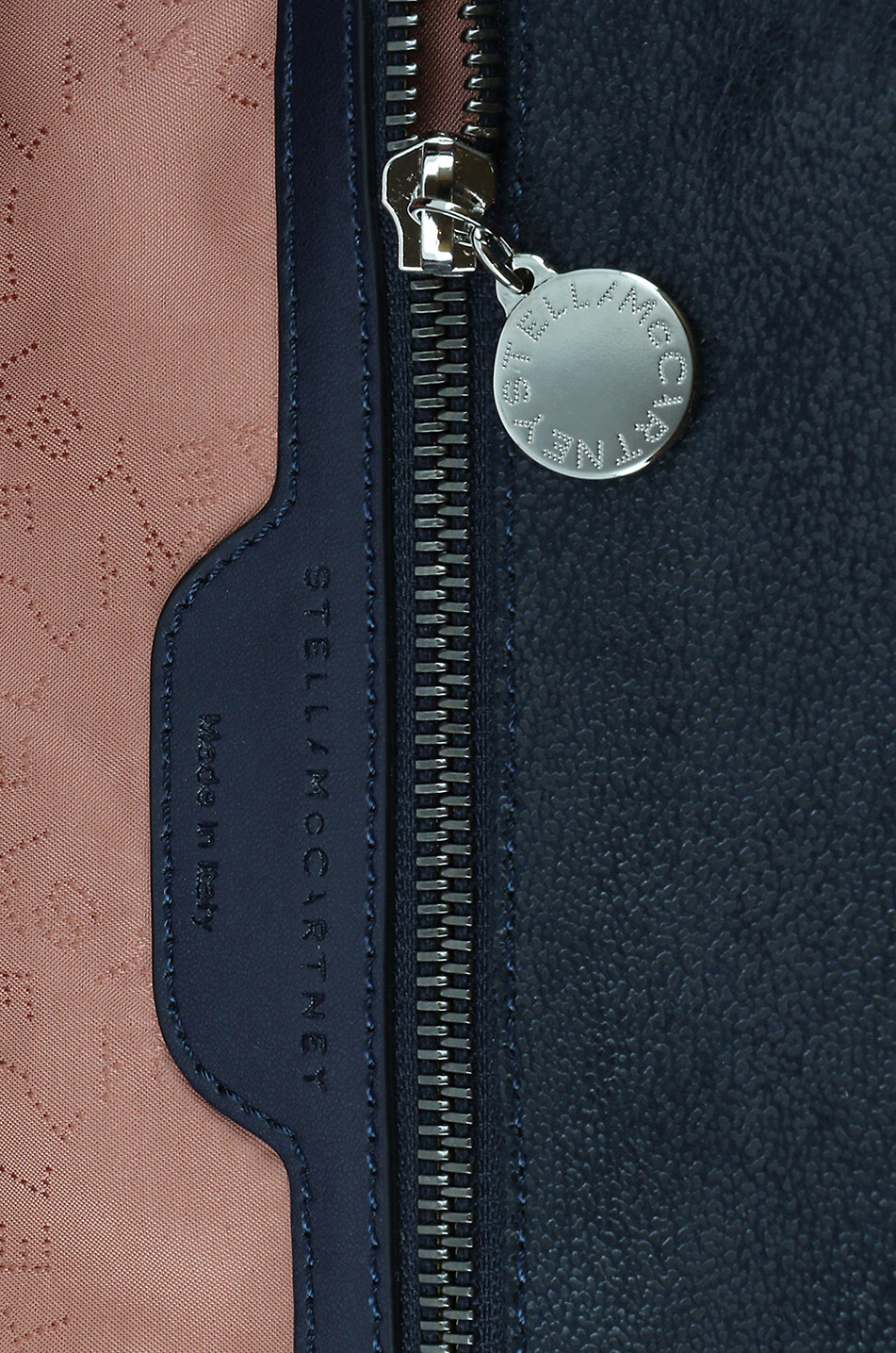 STELLA McCARTNEY Falabella Shaggy Deer faux suede tote bag Women DARK BLUE 3