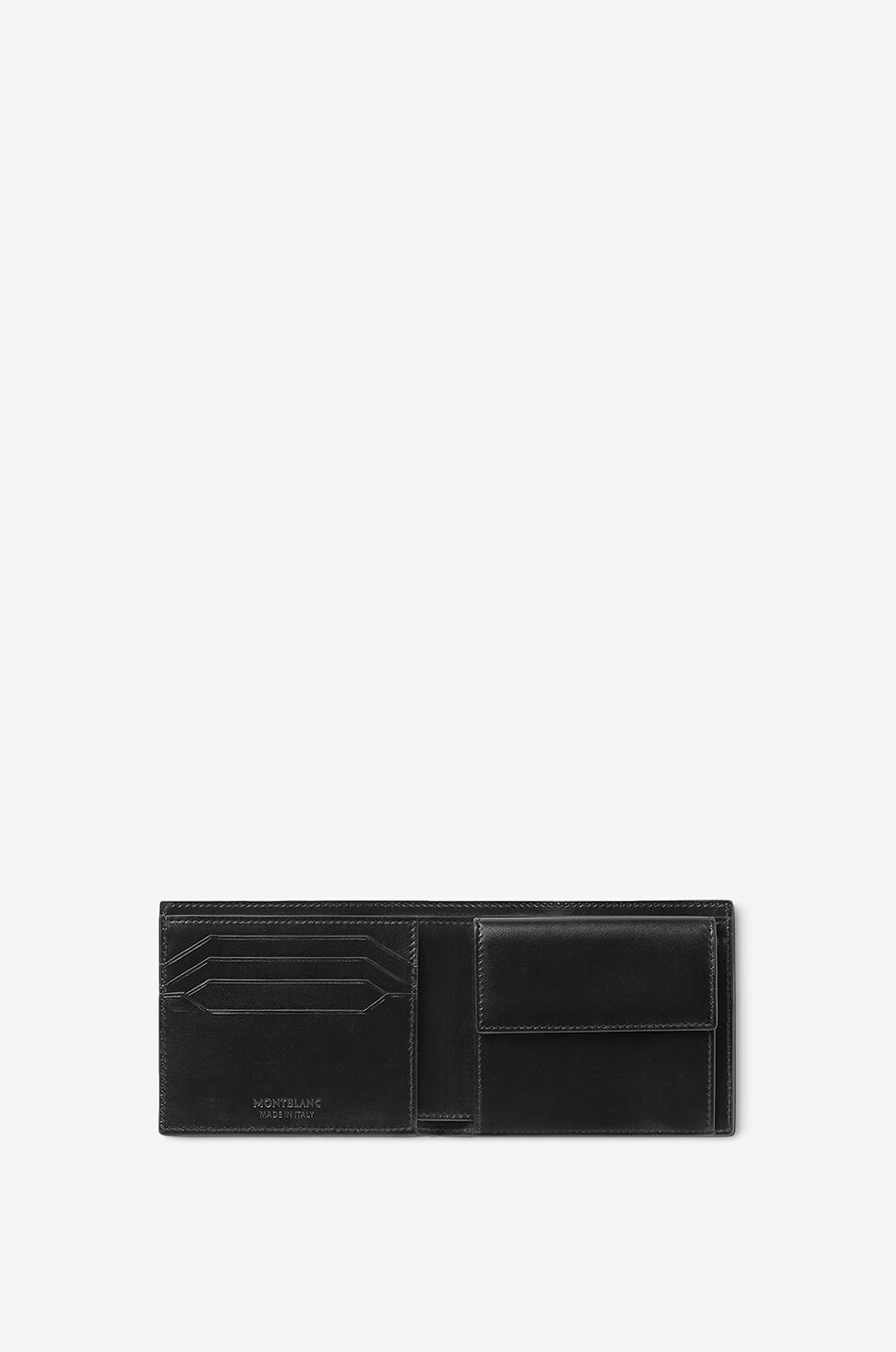 MONTBLANC Meisterstück 4 cc leather wallet Men BLACK 3