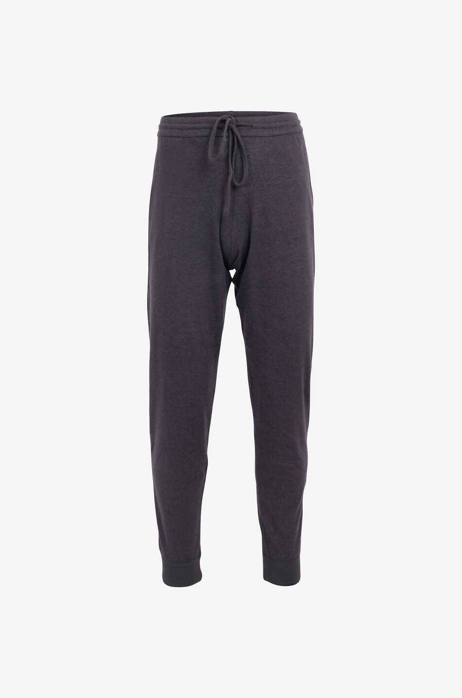 MAJESTIC FILATURES Pantalon de jogging en coton et cachemire Homme BLEU FONCE 1