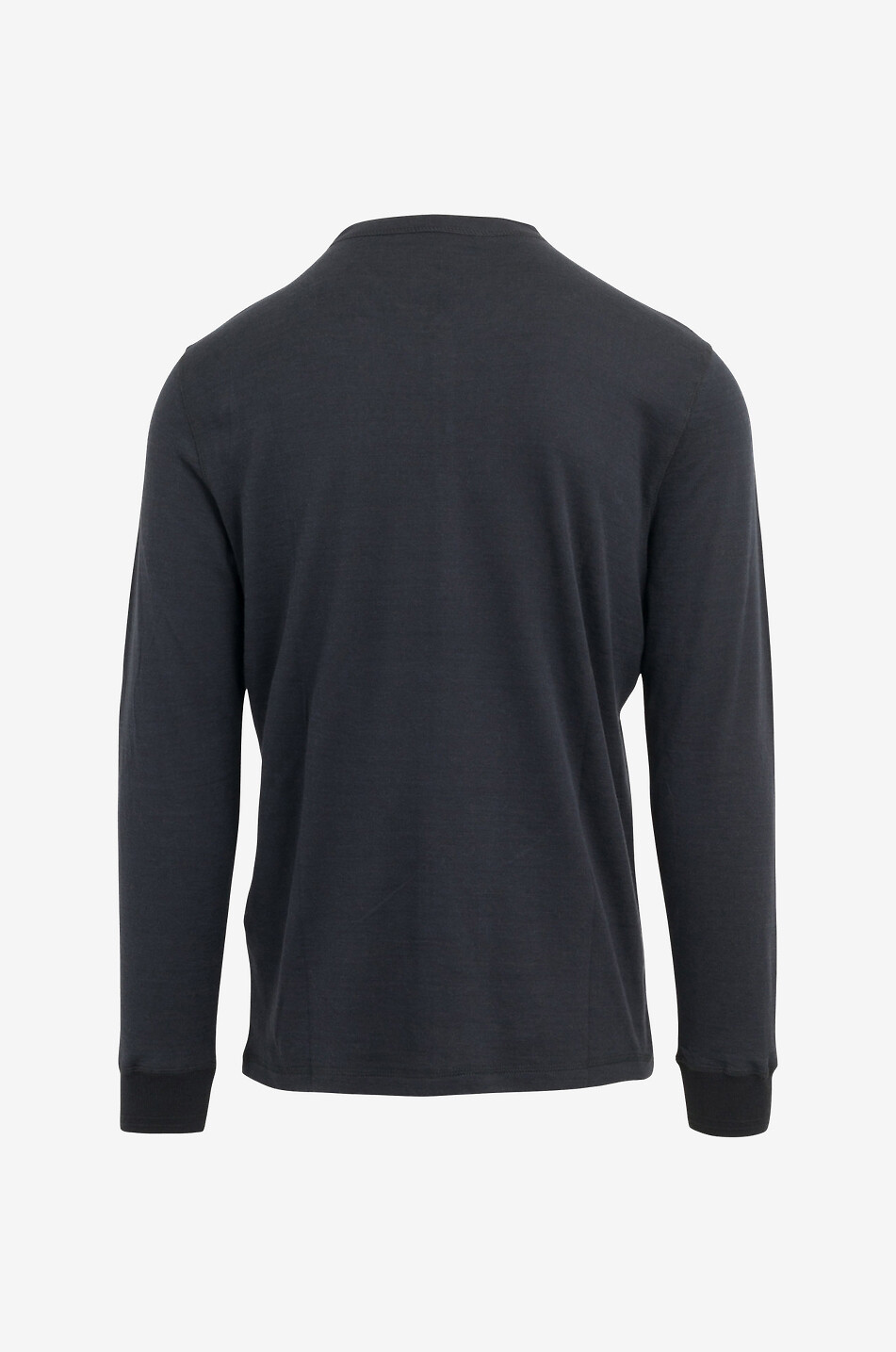 MAJESTIC FILATURES Langarm-T-Shirt aus Baumwolle und Kaschmir Tunisien Herren SCHWARZ 2