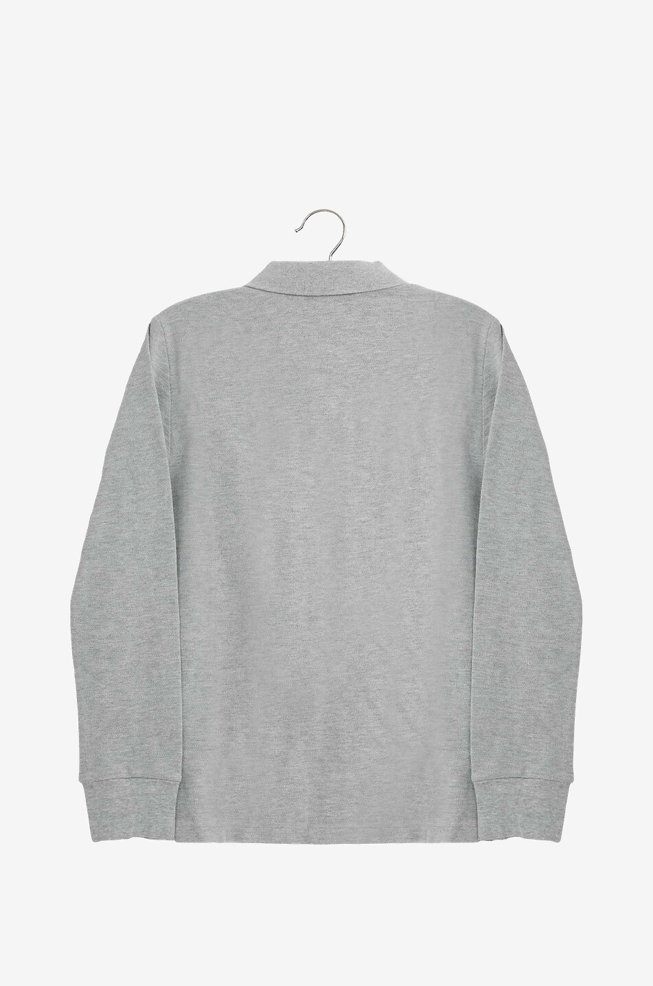 POLO RALPH LAUREN Langarm-Polohemd aus Baumwollpiqué Junge GRAU 2