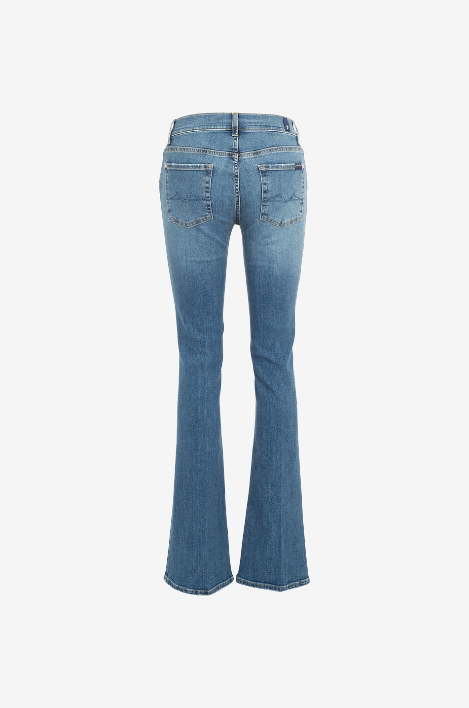 Ausgewaschene Used-Look-Jeans Bootcut Soho Light