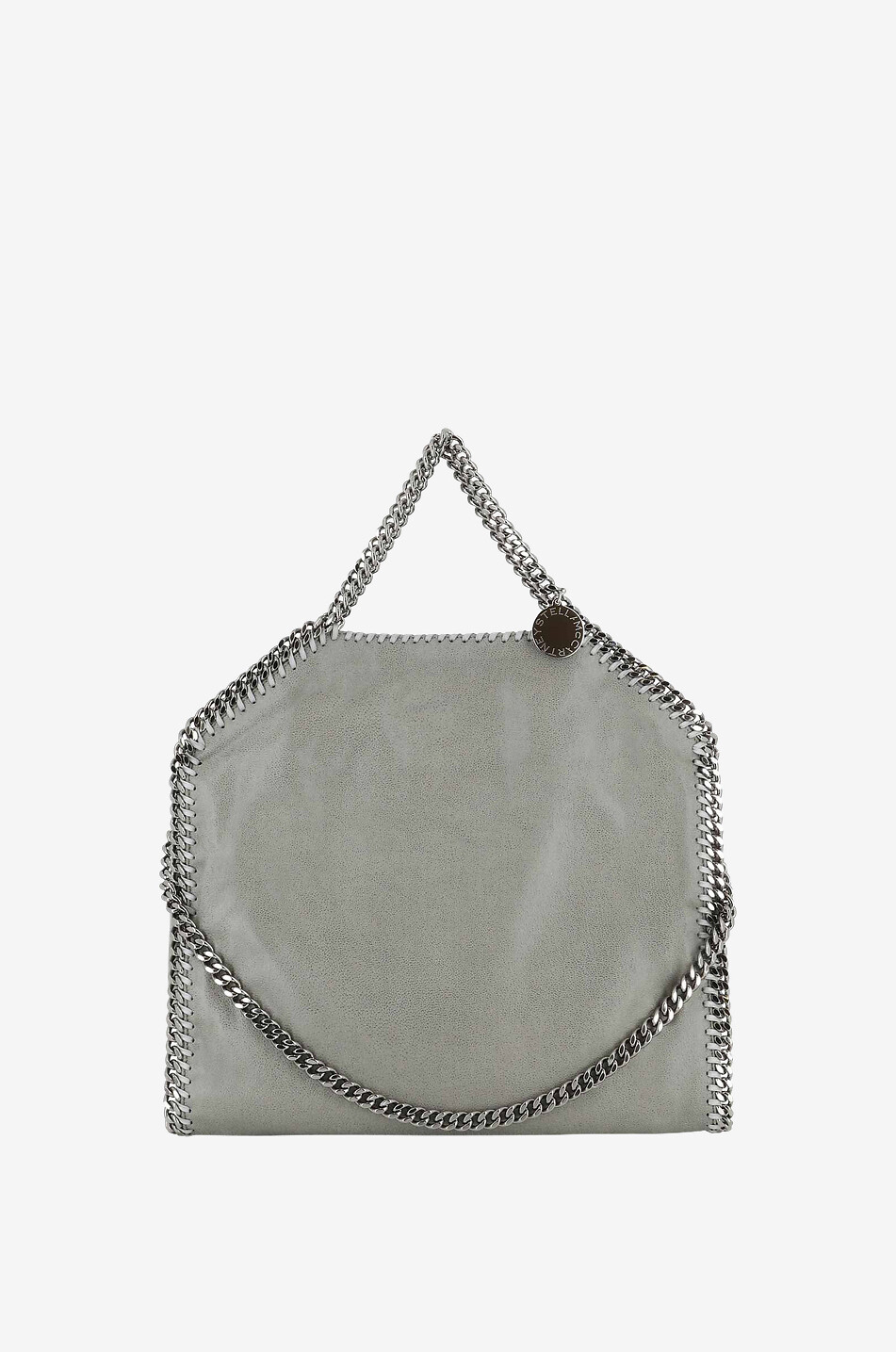 STELLA McCARTNEY Falabella Shaggy Deer faux suede tote bag Women LIGHT GREY 1