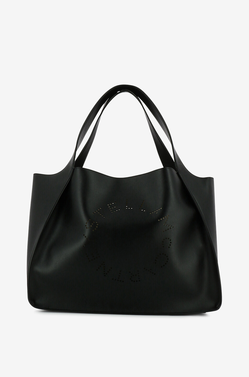 STELLA McCARTNEY Stella Logo faux leather tote bag Women BLACK 1