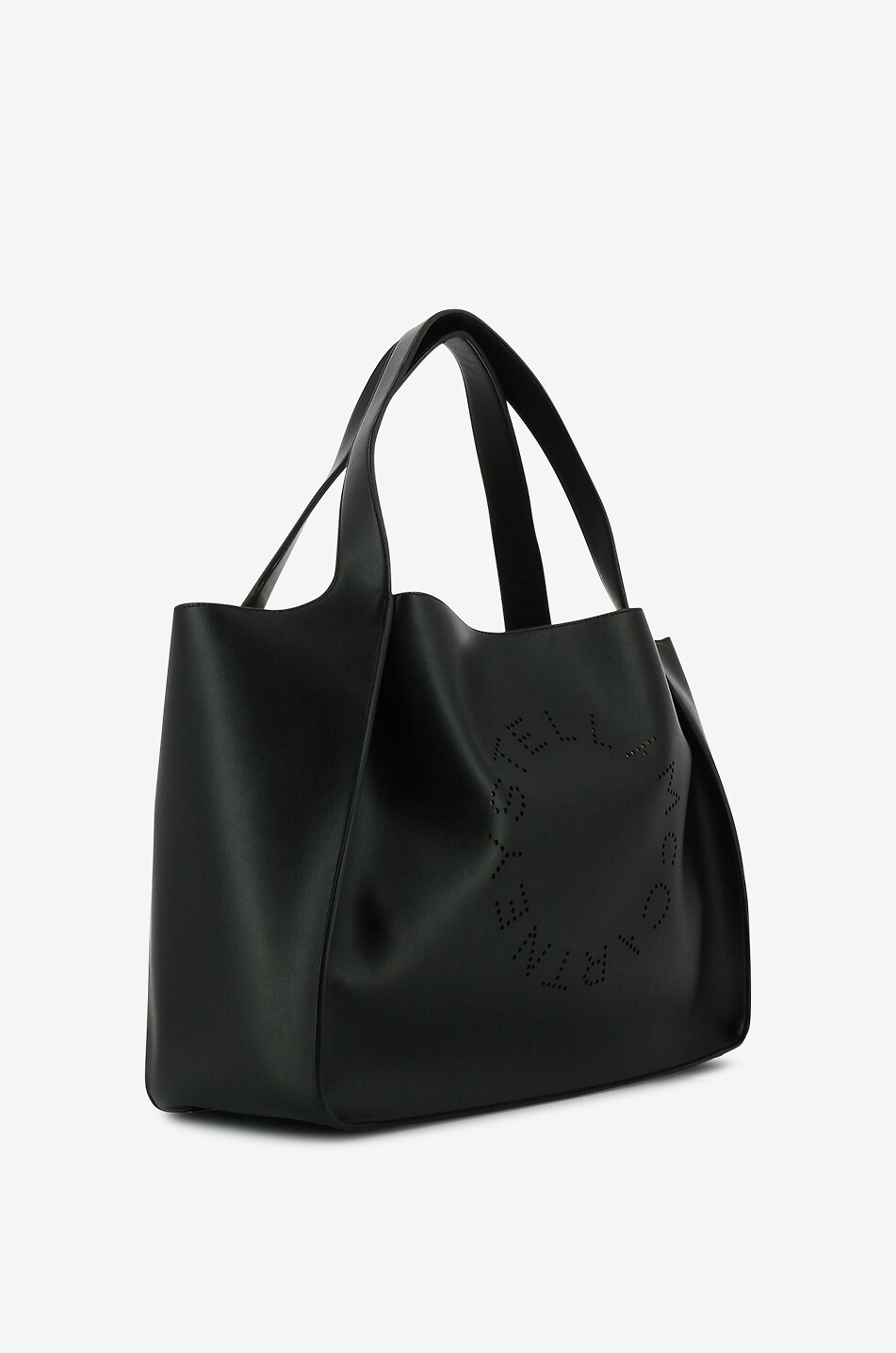 STELLA McCARTNEY Stella Logo faux leather tote bag Women BLACK 2