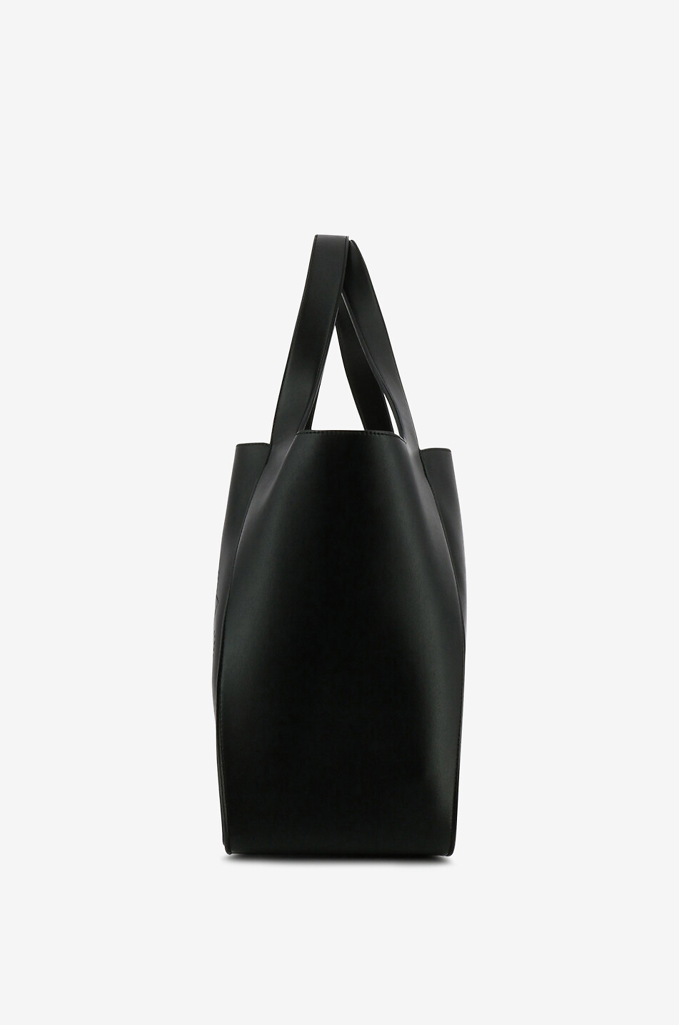 STELLA McCARTNEY Stella Logo faux leather tote bag Women BLACK 4