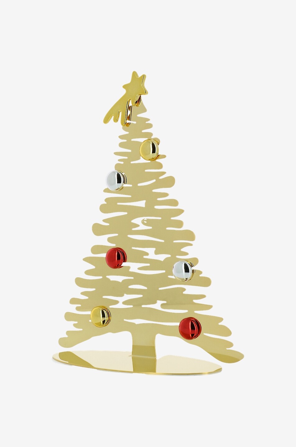ALESSI Sapin de Noël en acier doré BARK for Christmas - 30 cm Maison DORE 1